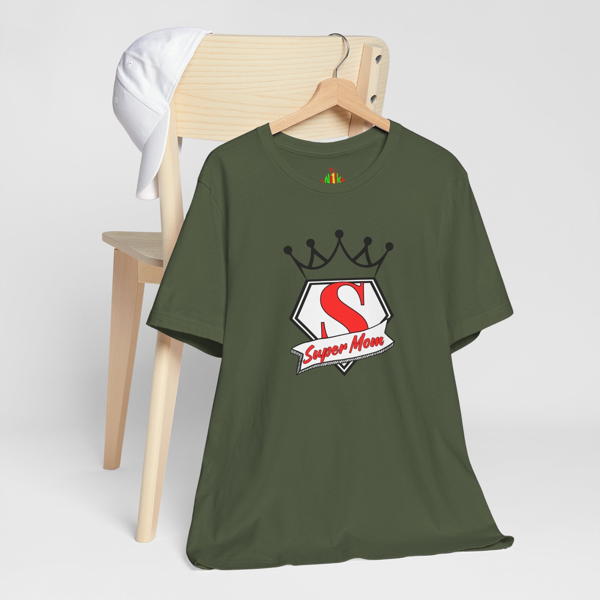 Super Mom Unisex Jersey Tee - Perfect Gift for Mother's DayT-ShirtSuper Mom Unisex Jersey Tee