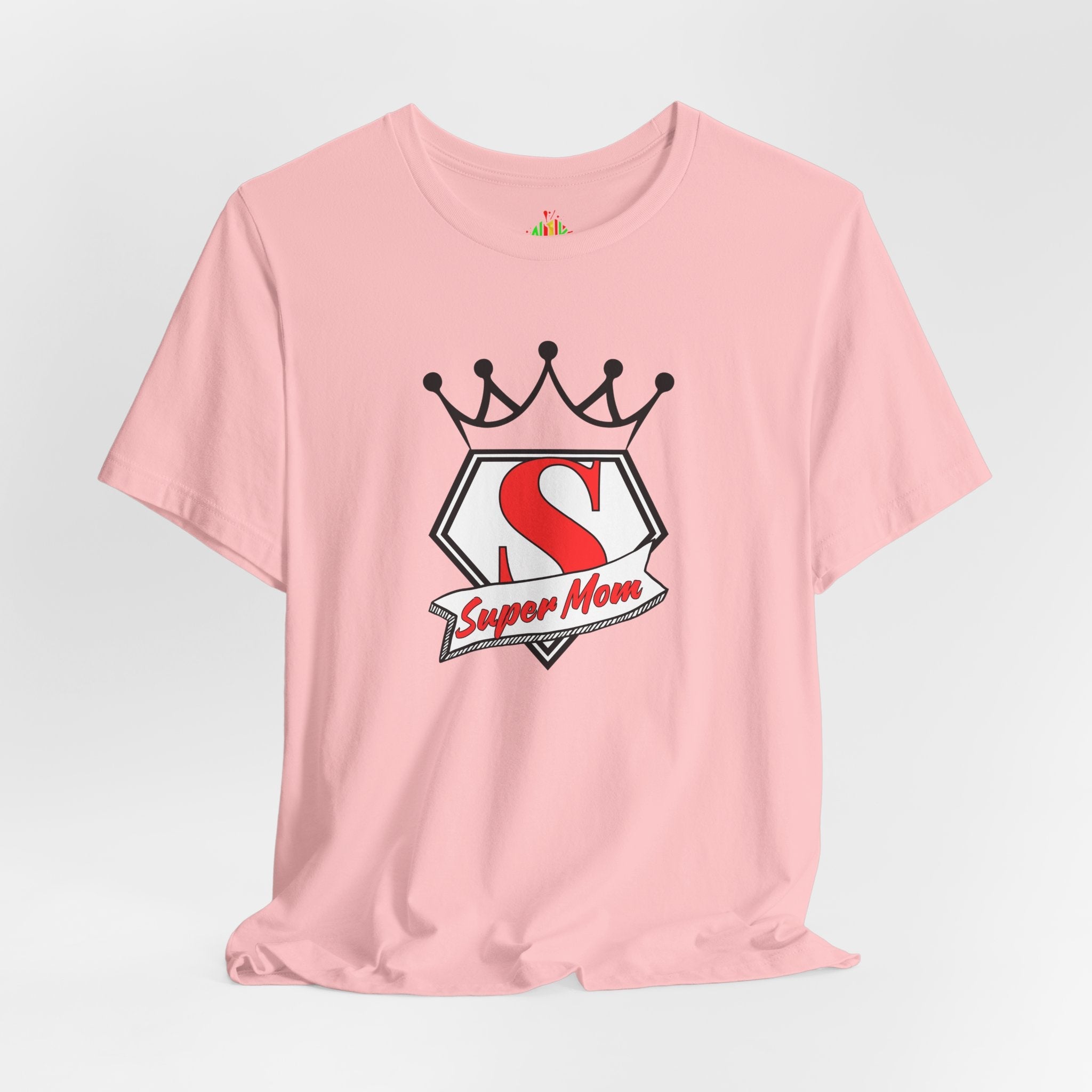 Super Mom Unisex Jersey Tee - Perfect Gift for Mother's DayT-ShirtSuper Mom Unisex Jersey Tee