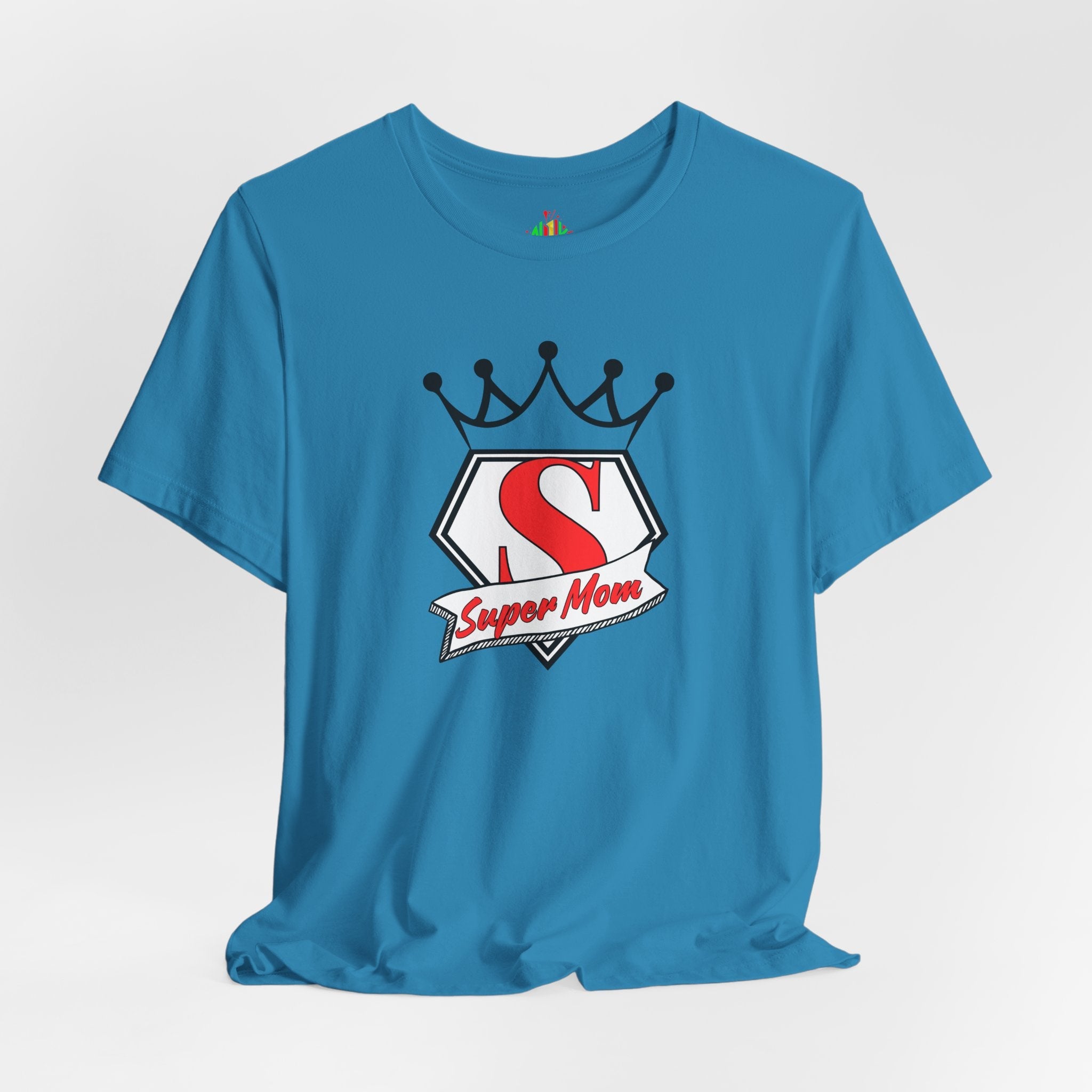 Super Mom Unisex Jersey Tee - Perfect Gift for Mother's DayT-ShirtSuper Mom Unisex Jersey Tee