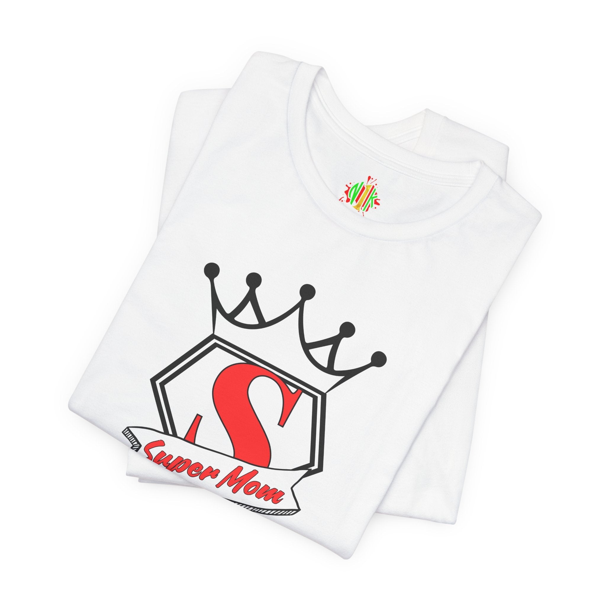 Super Mom Unisex Jersey Tee - Perfect Gift for Mother's DayT-ShirtSuper Mom Unisex Jersey Tee