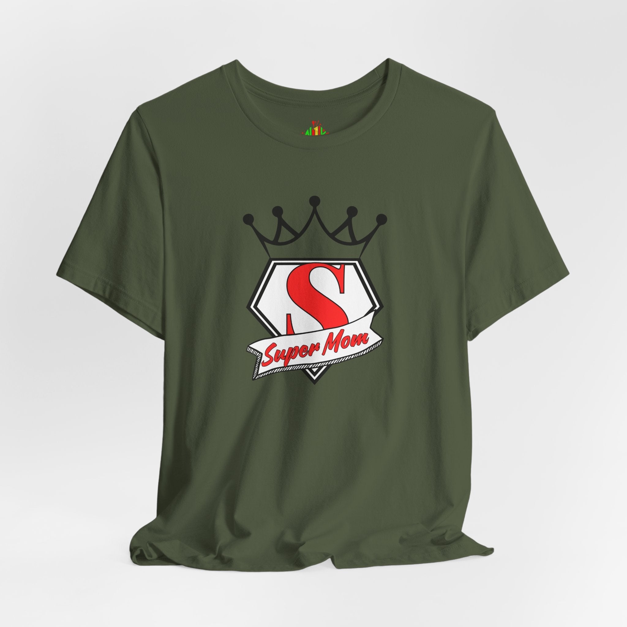 Super Mom Unisex Jersey Tee - Perfect Gift for Mother's DayT-ShirtSuper Mom Unisex Jersey Tee