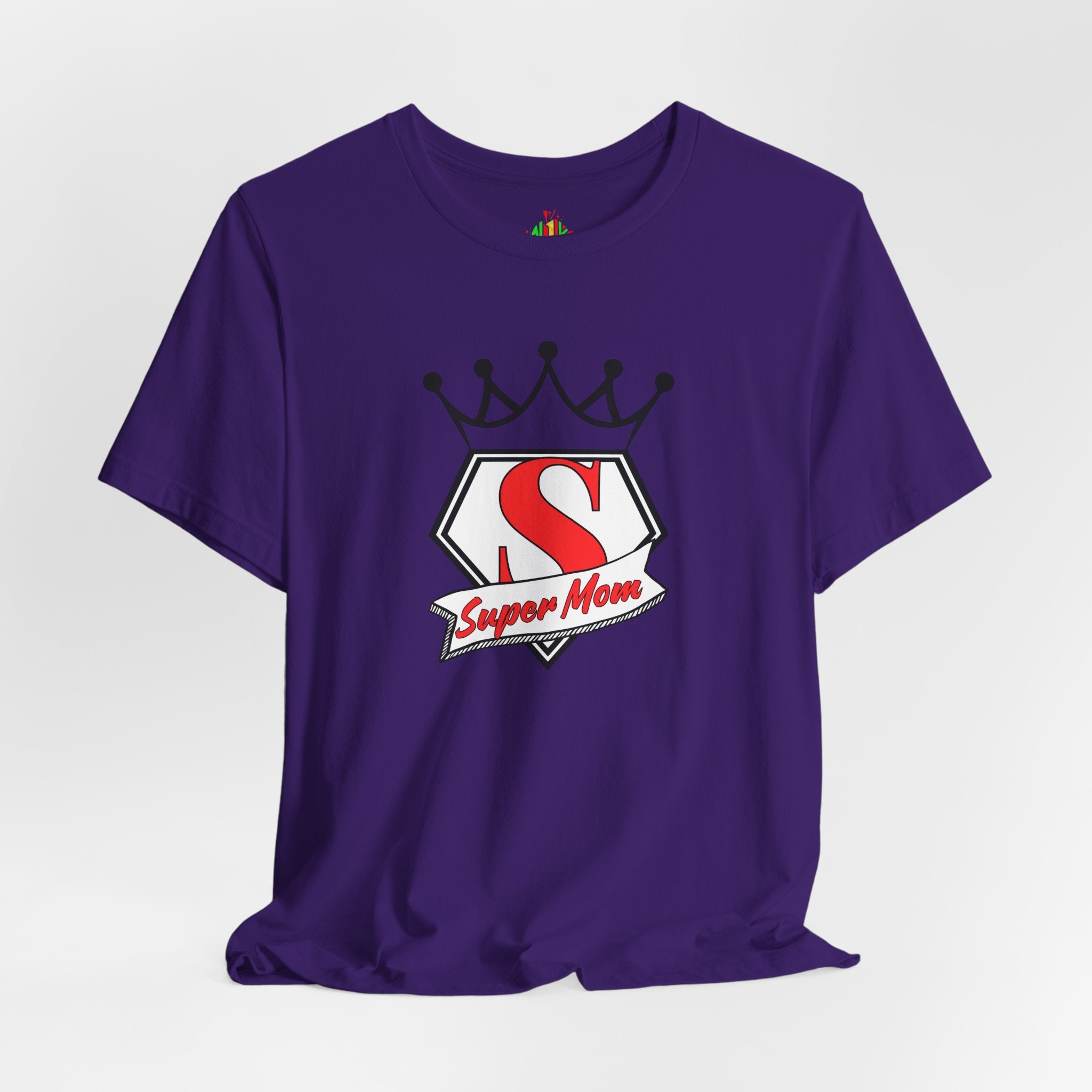 Super Mom Unisex Jersey Tee - Perfect Gift for Mother's DayT-ShirtSuper Mom Unisex Jersey Tee