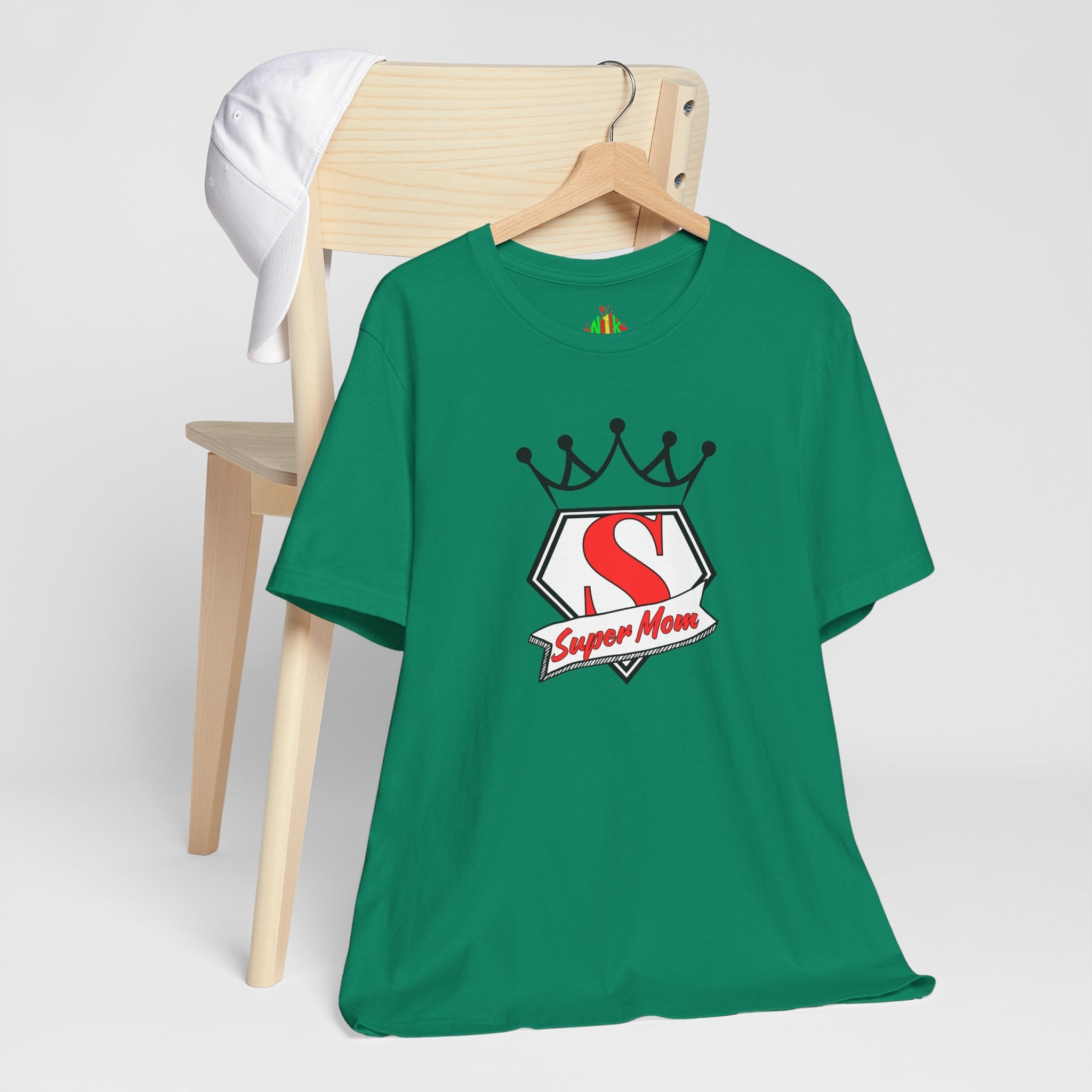 Super Mom Unisex Jersey Tee - Perfect Gift for Mother's DayT-ShirtSuper Mom Unisex Jersey Tee