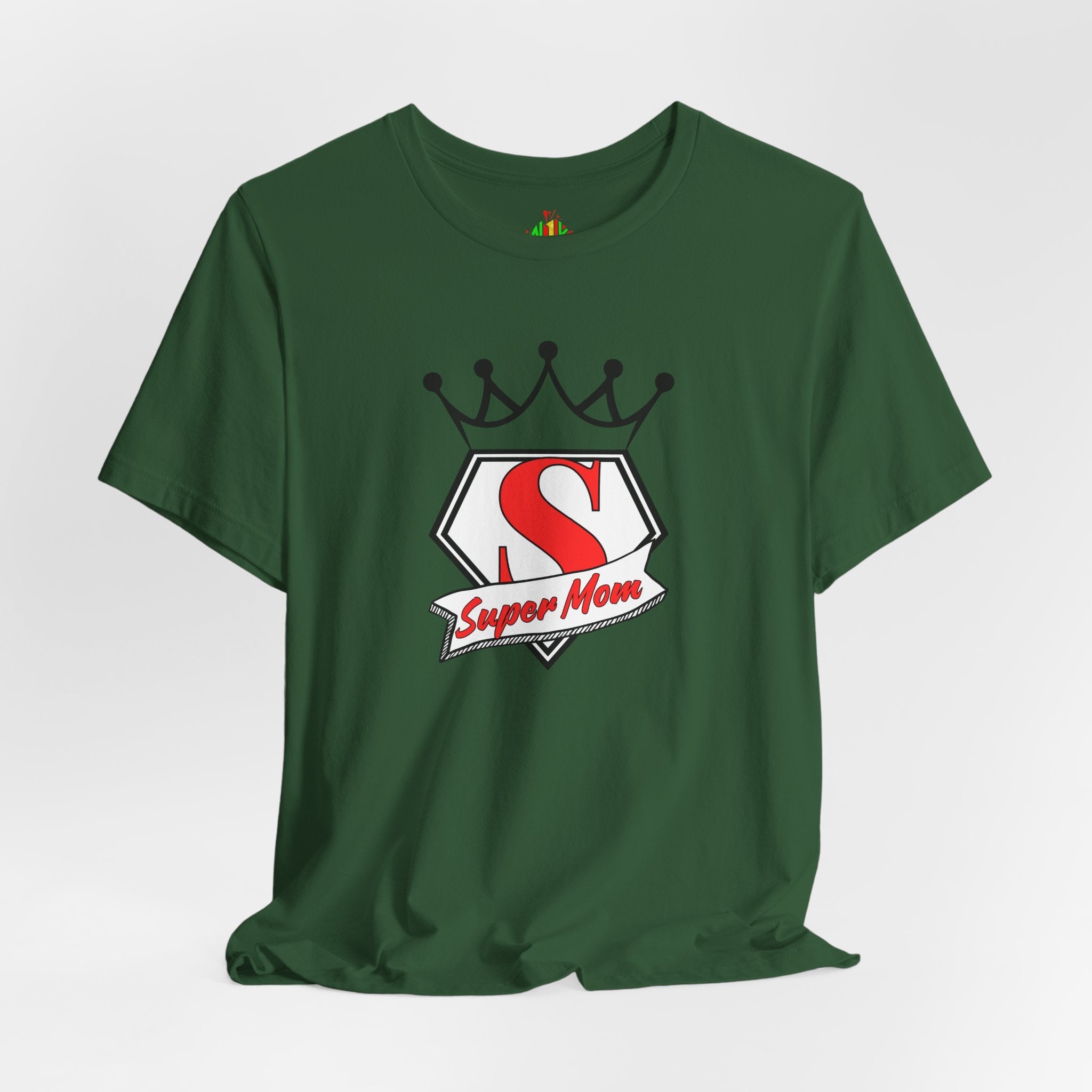 Super Mom Unisex Jersey Tee - Perfect Gift for Mother's DayT-ShirtSuper Mom Unisex Jersey Tee