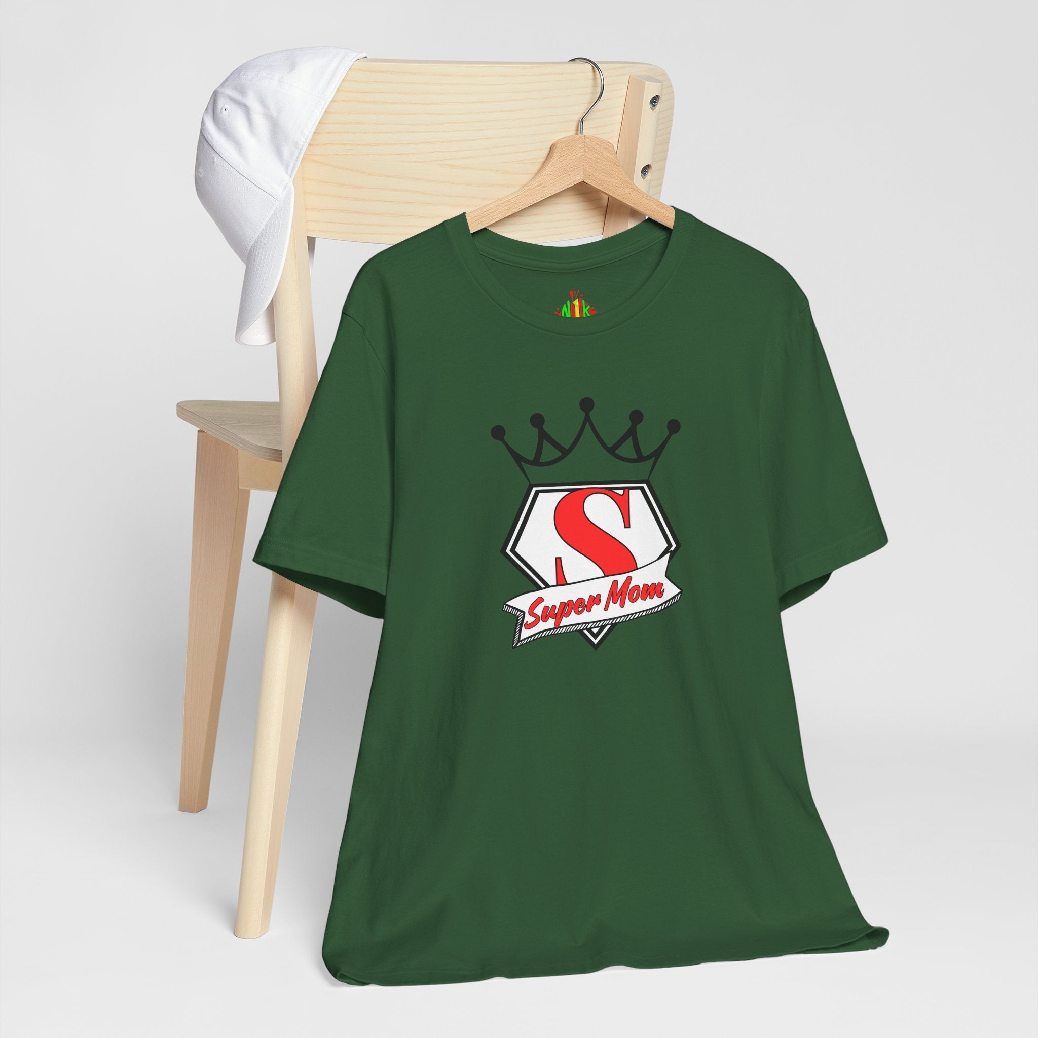 Super Mom Unisex Jersey Tee - Perfect Gift for Mother's DayT-ShirtSuper Mom Unisex Jersey Tee