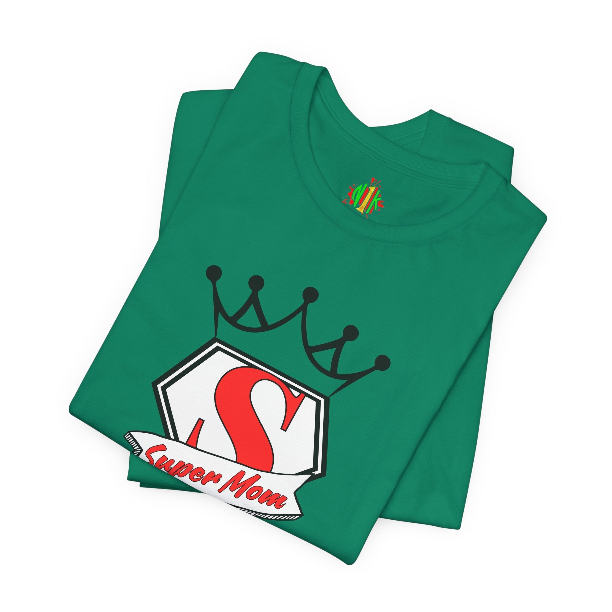 Super Mom Unisex Jersey Tee - Perfect Gift for Mother's DayT-ShirtSuper Mom Unisex Jersey Tee
