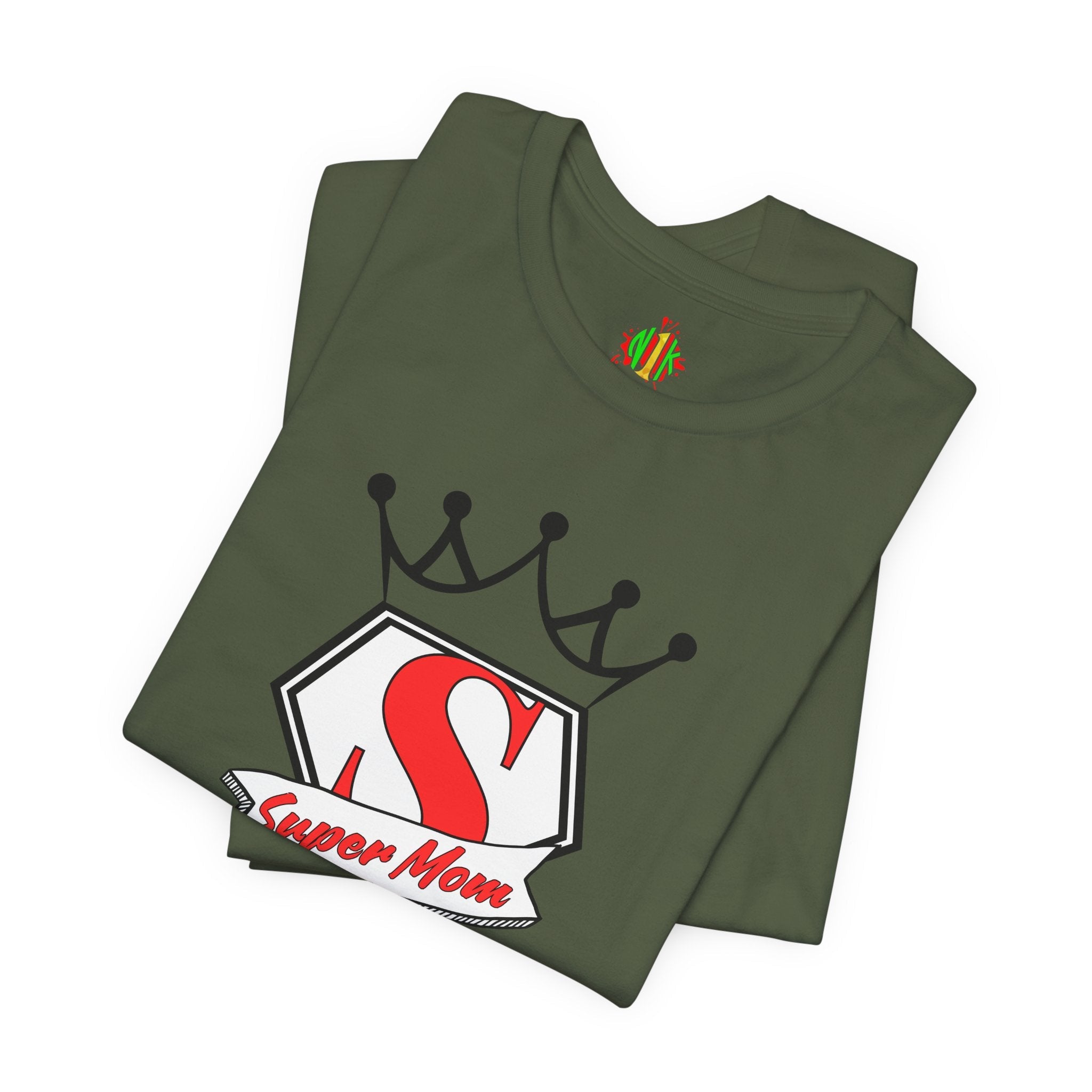 Super Mom Unisex Jersey Tee - Perfect Gift for Mother's DayT-ShirtSuper Mom Unisex Jersey Tee