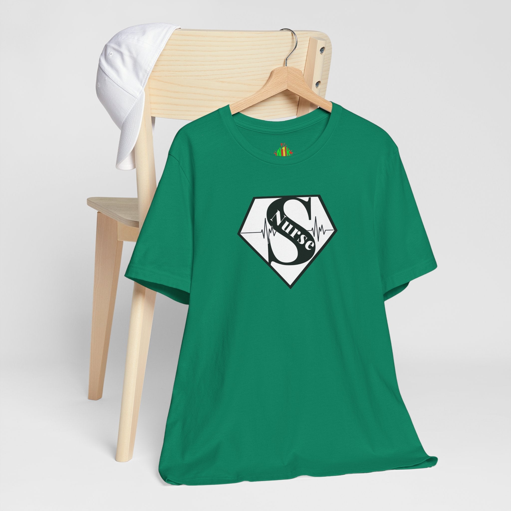 Super Nurse Unisex Jersey Tee – Perfect Gift for Healthcare ProfessionT-ShirtSuper Nurse Unisex Jersey Tee