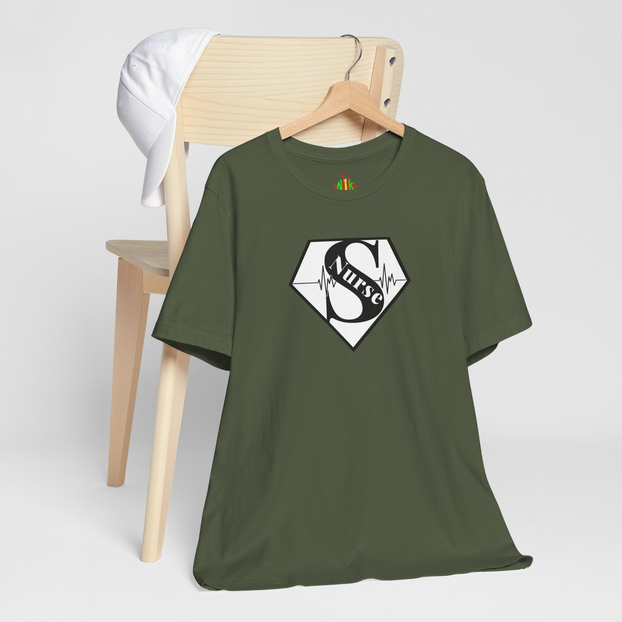 Super Nurse Unisex Jersey Tee – Perfect Gift for Healthcare ProfessionT-ShirtSuper Nurse Unisex Jersey Tee