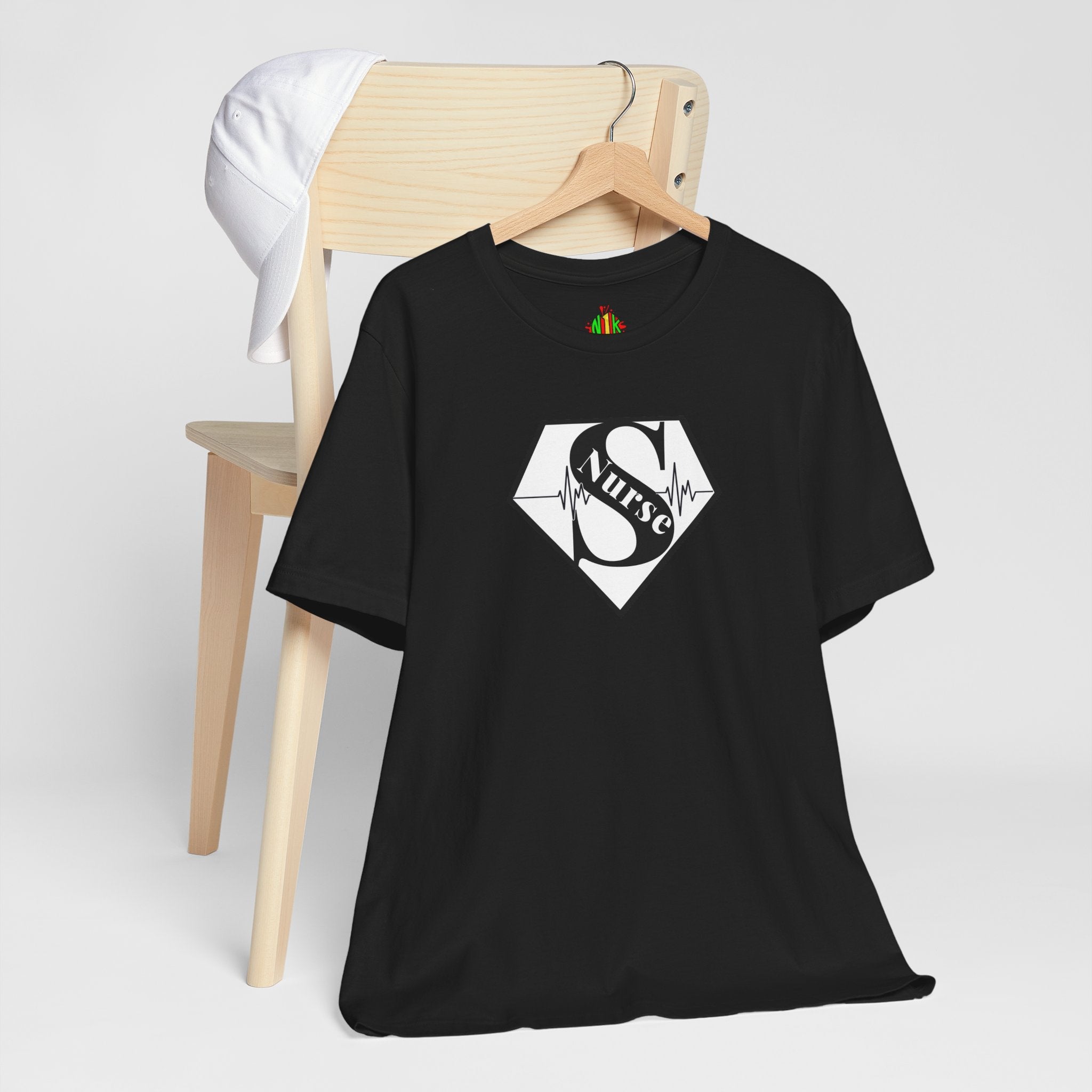 Super Nurse Unisex Jersey Tee – Perfect Gift for Healthcare ProfessionT-ShirtSuper Nurse Unisex Jersey Tee