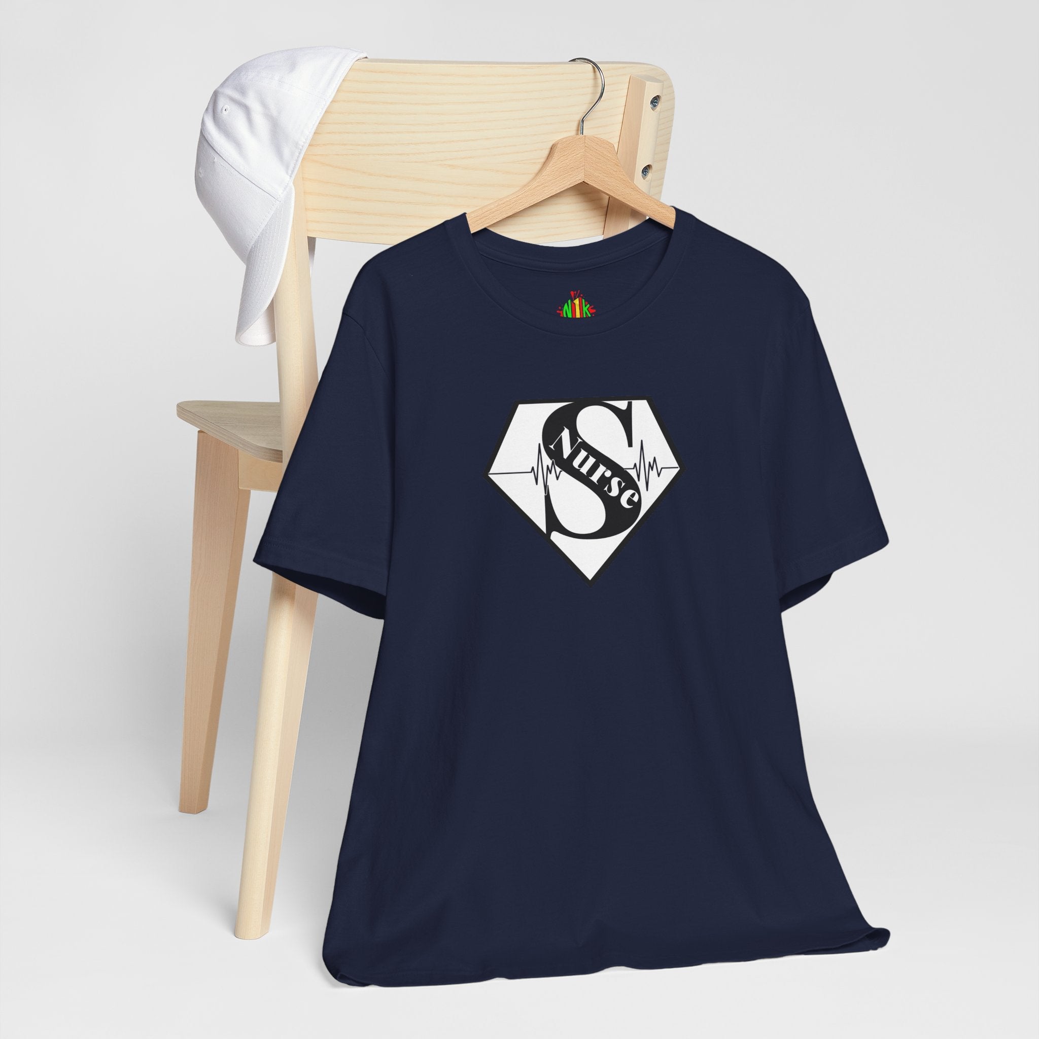 Super Nurse Unisex Jersey Tee – Perfect Gift for Healthcare ProfessionT-ShirtSuper Nurse Unisex Jersey Tee