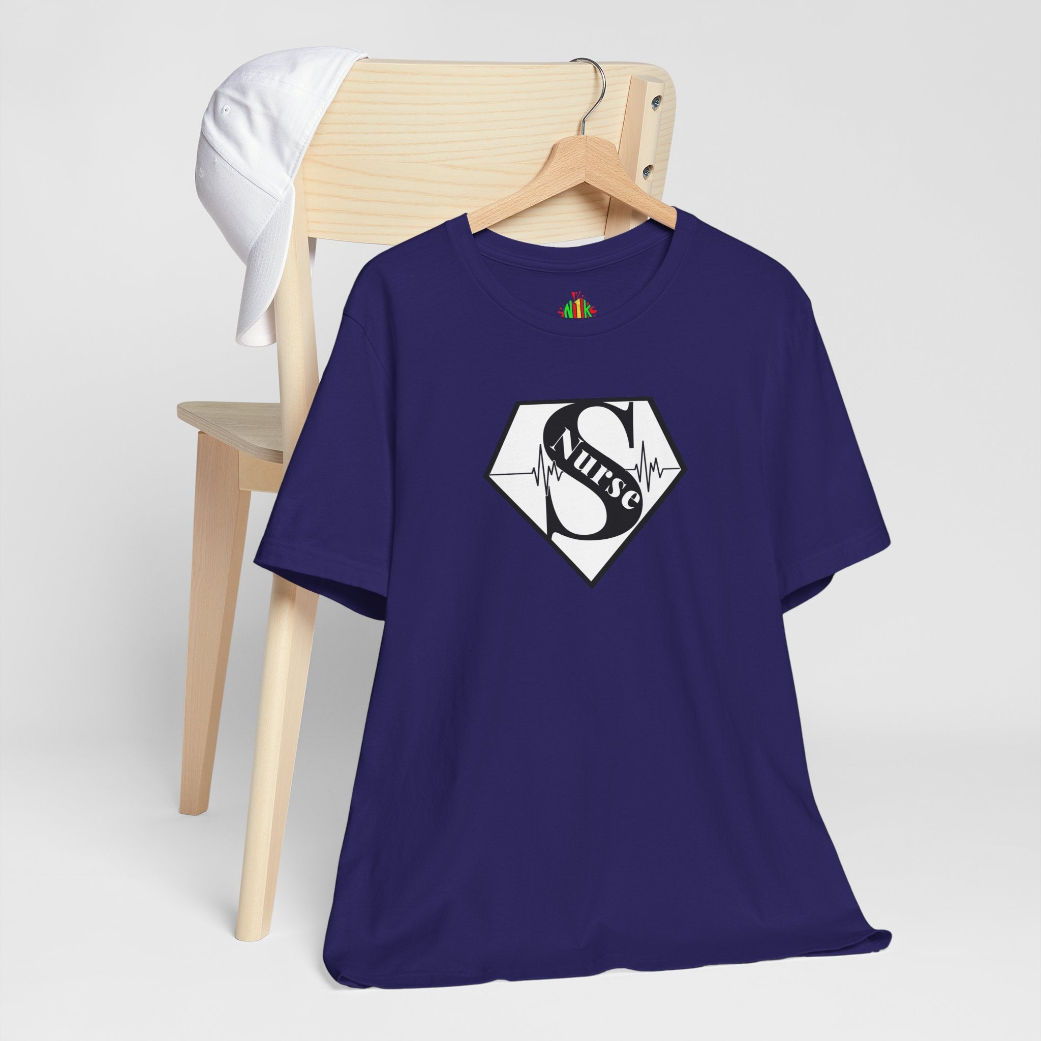 Super Nurse Unisex Jersey Tee – Perfect Gift for Healthcare ProfessionT-ShirtSuper Nurse Unisex Jersey Tee