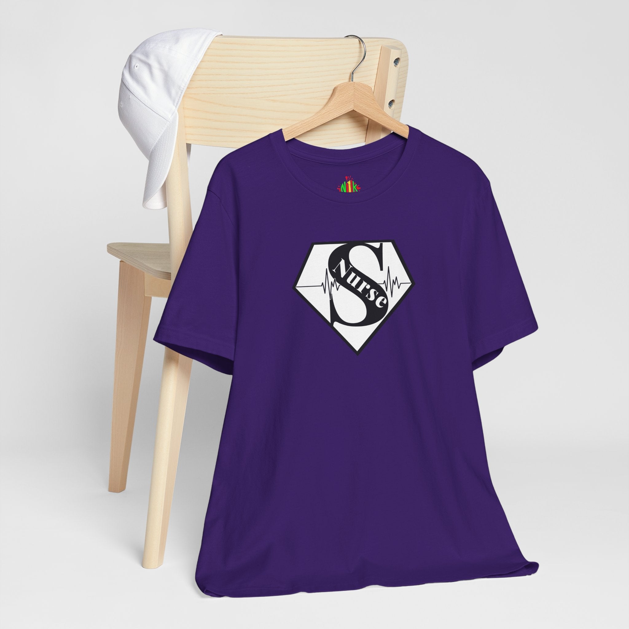 Super Nurse Unisex Jersey Tee – Perfect Gift for Healthcare ProfessionT-ShirtSuper Nurse Unisex Jersey Tee