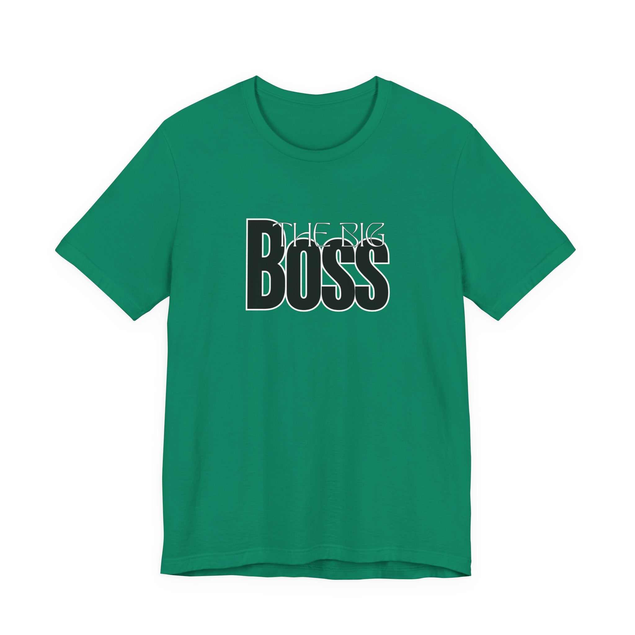 The Big Boss Trio T-Shirt — “The Real Boss” & “Boss in Training” Family Set