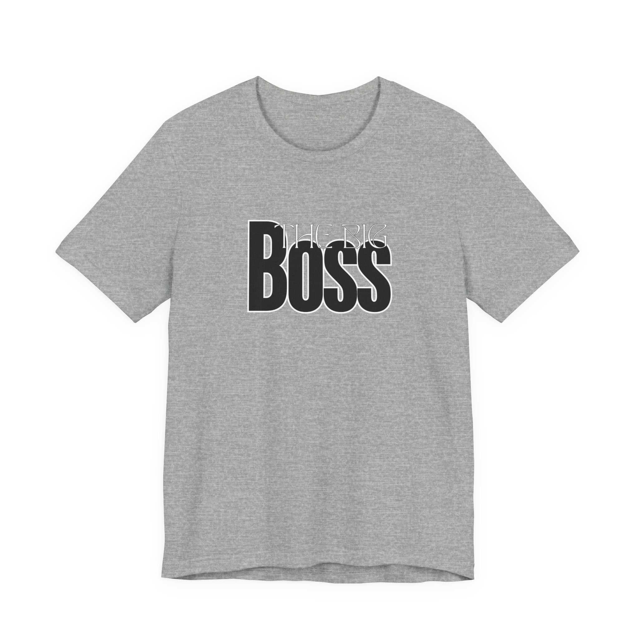 The Big Boss Trio T-Shirt — “The Real Boss” & “Boss in Training” Family Set