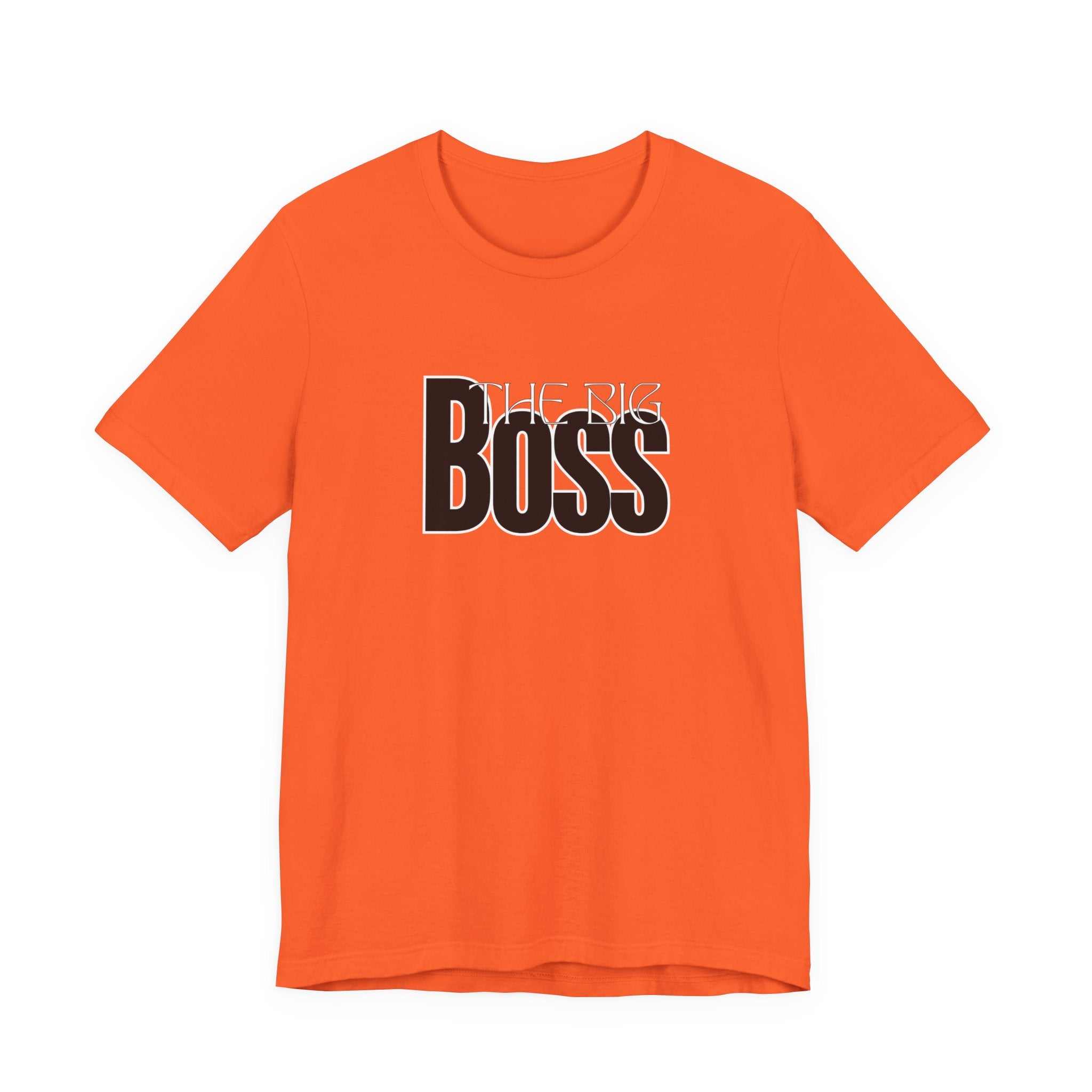 The Big Boss Trio T-Shirt — “The Real Boss” & “Boss in Training” Family Set