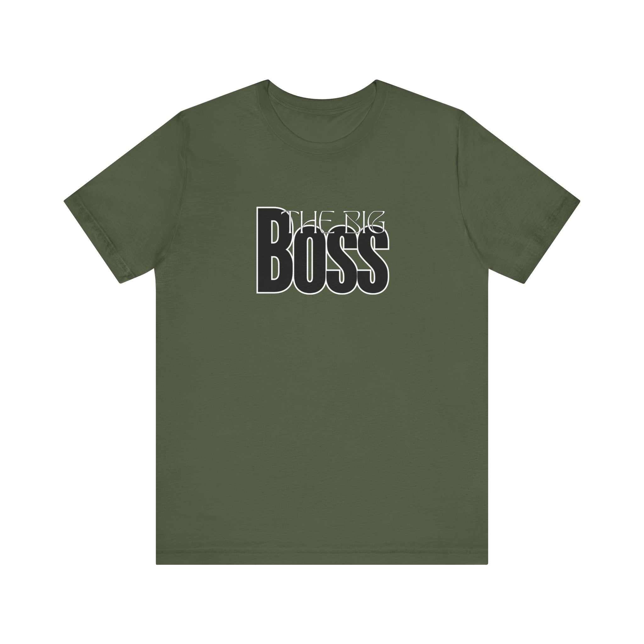 The Big Boss Trio T-Shirt — “The Real Boss” & “Boss in Training” Family Set