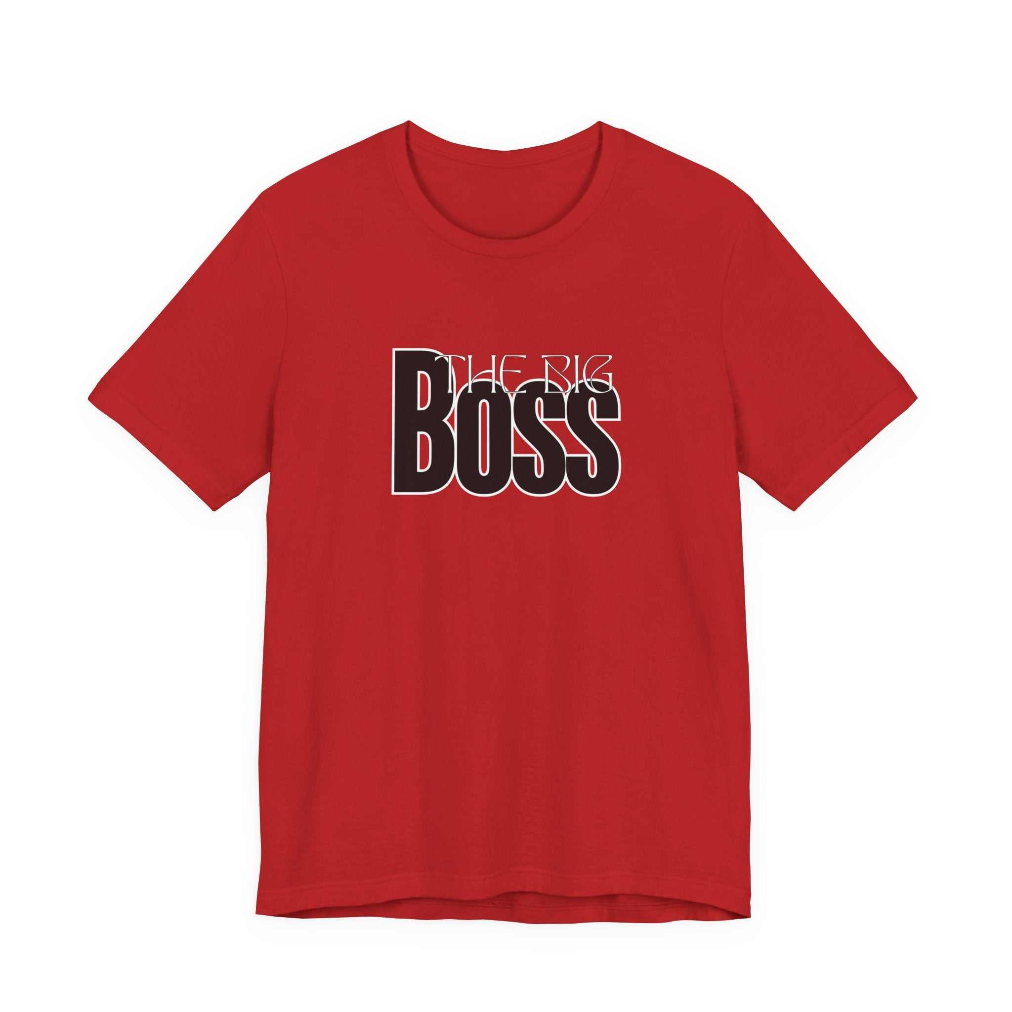 The Big Boss Trio T-Shirt — “The Real Boss” & “Boss in Training” Family Set