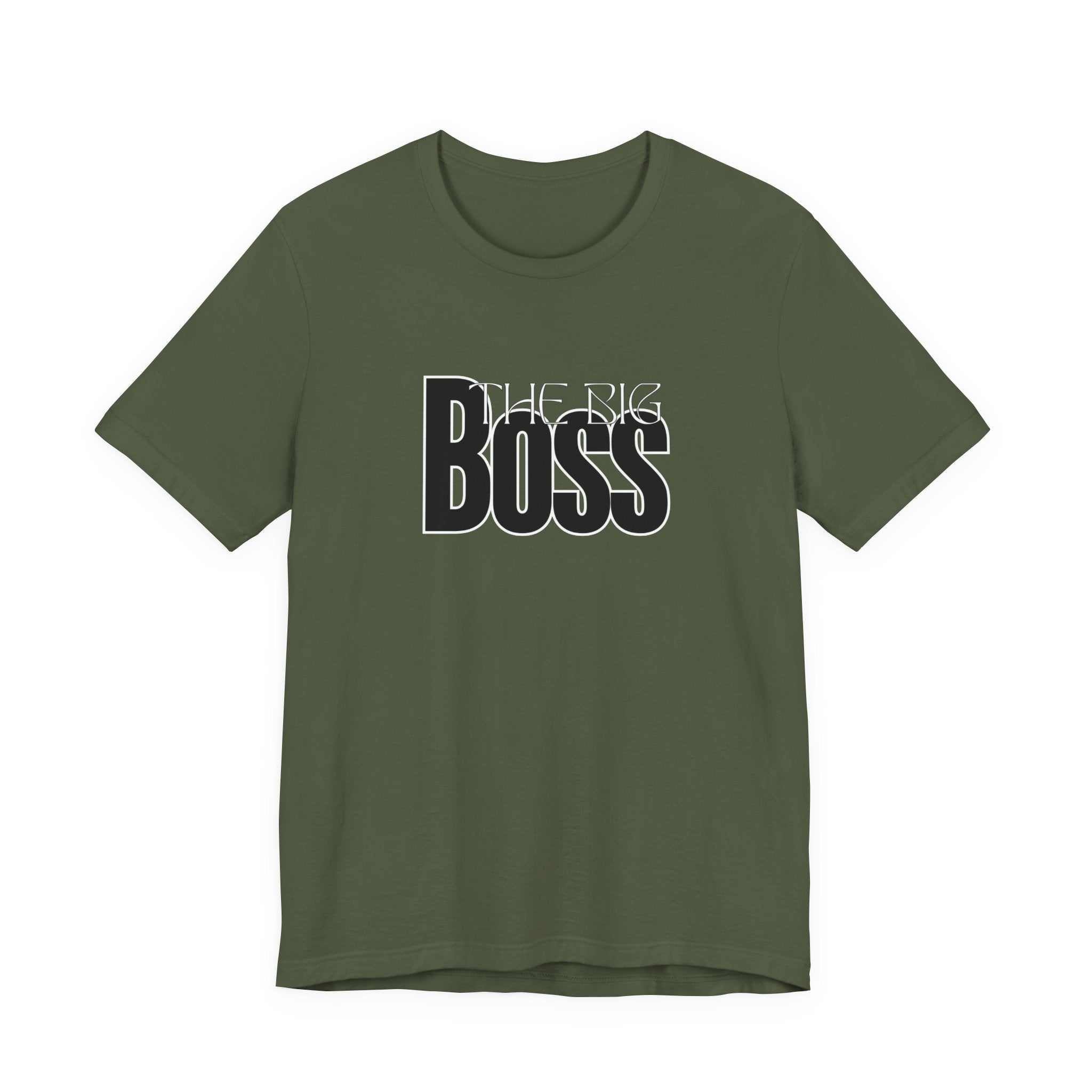 The Big Boss Trio T-Shirt — “The Real Boss” & “Boss in Training” Family Set