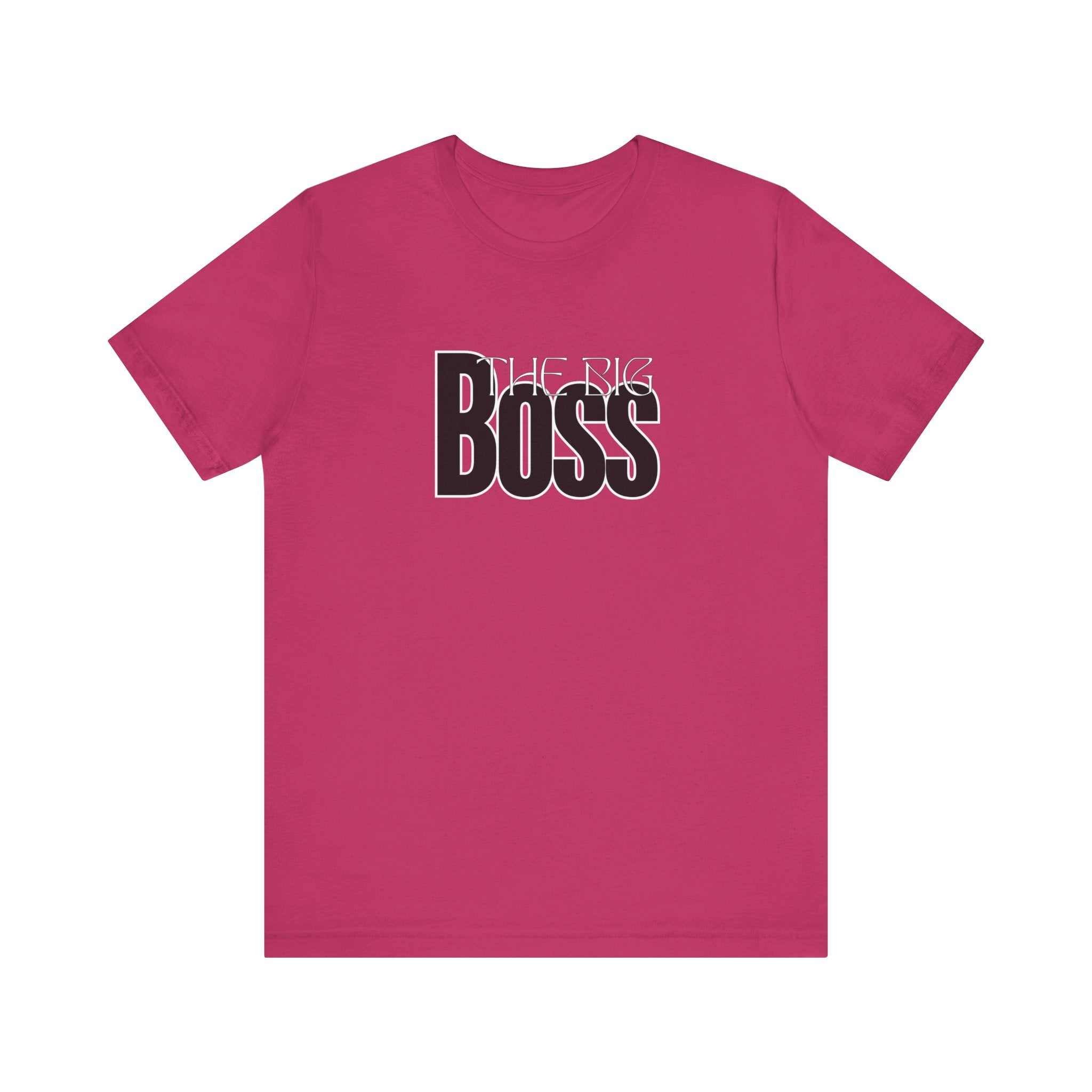The Big Boss Trio T-Shirt — “The Real Boss” & “Boss in Training” Family Set