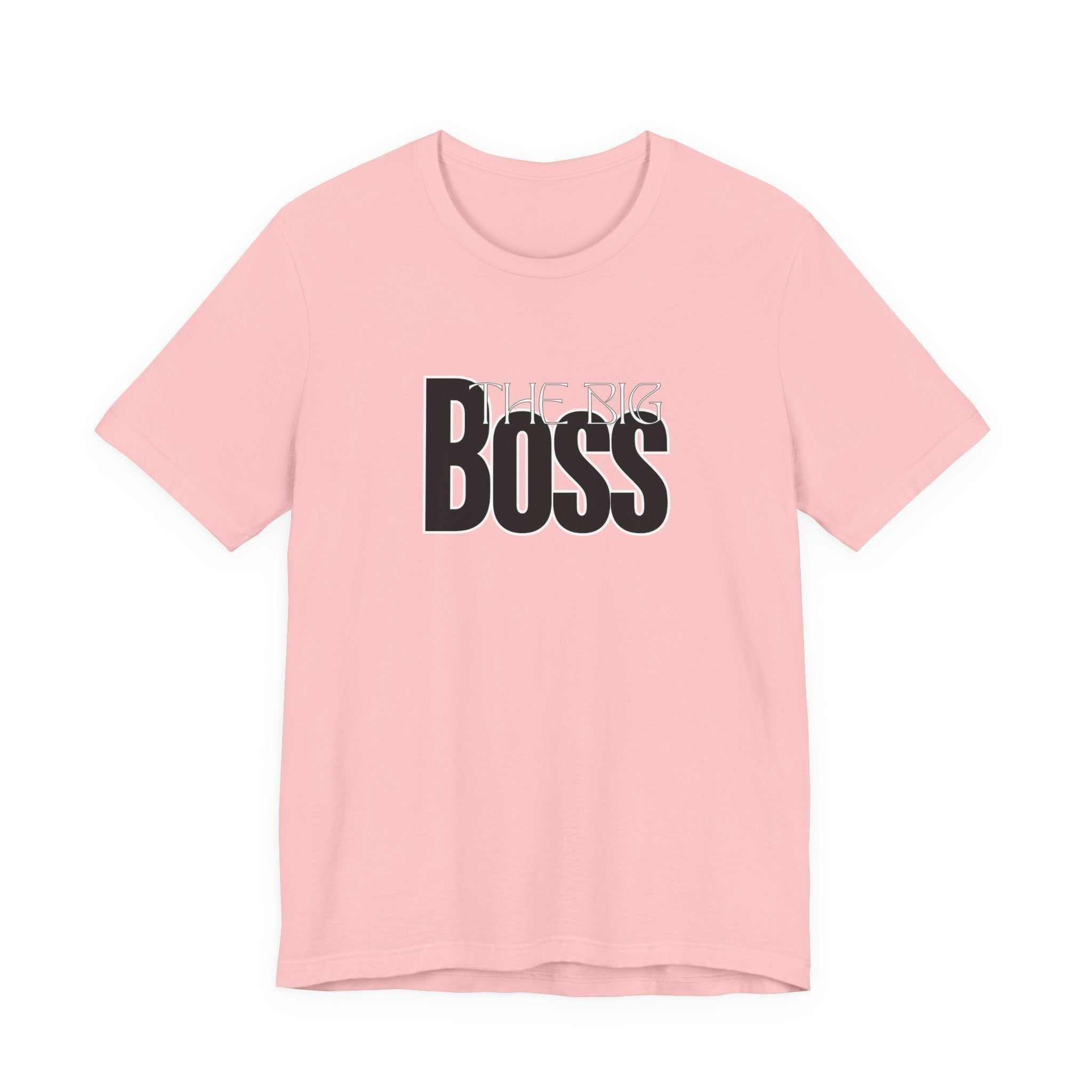 The Big Boss Trio T-Shirt — “The Real Boss” & “Boss in Training” Family Set