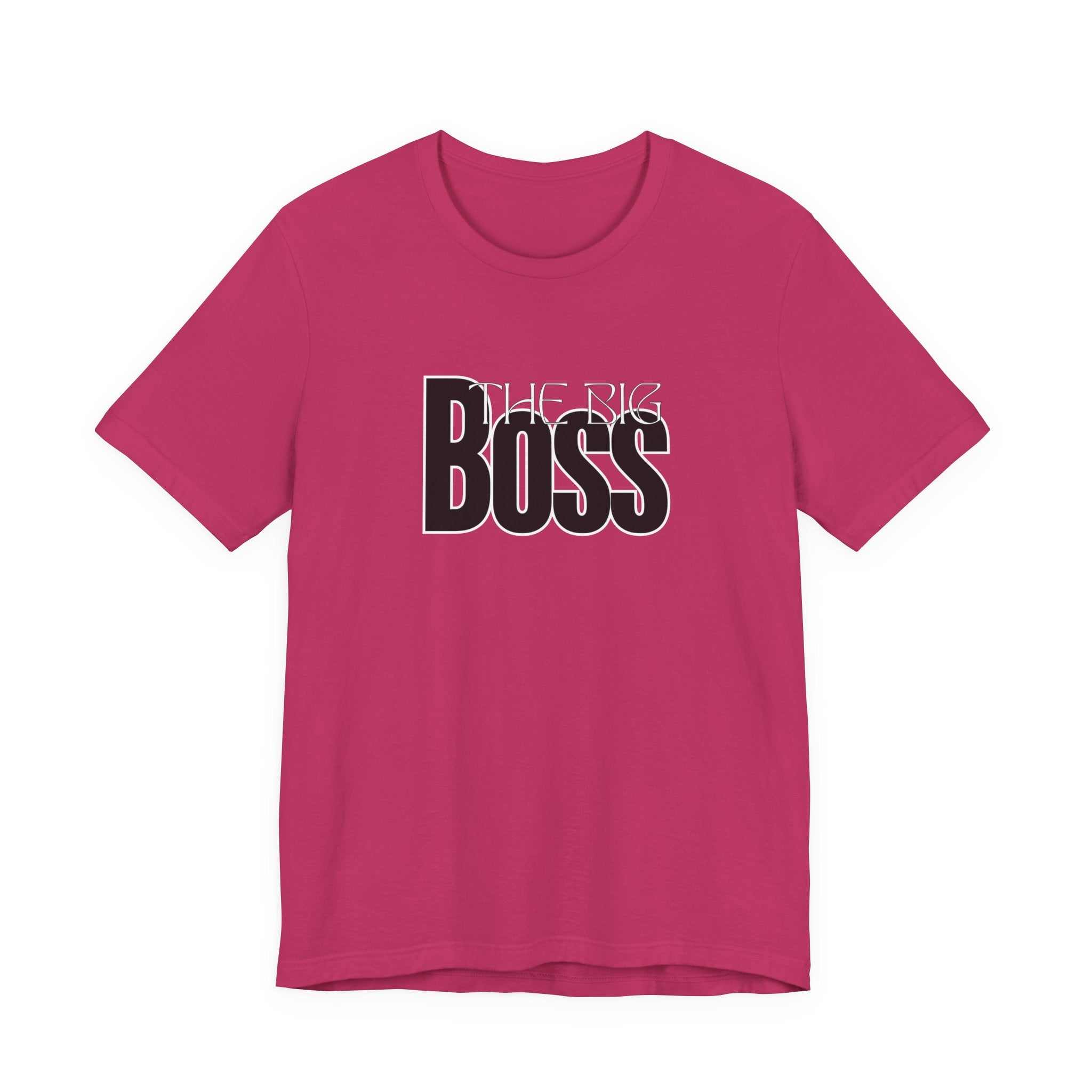 The Big Boss Trio T-Shirt — “The Real Boss” & “Boss in Training” Family Set