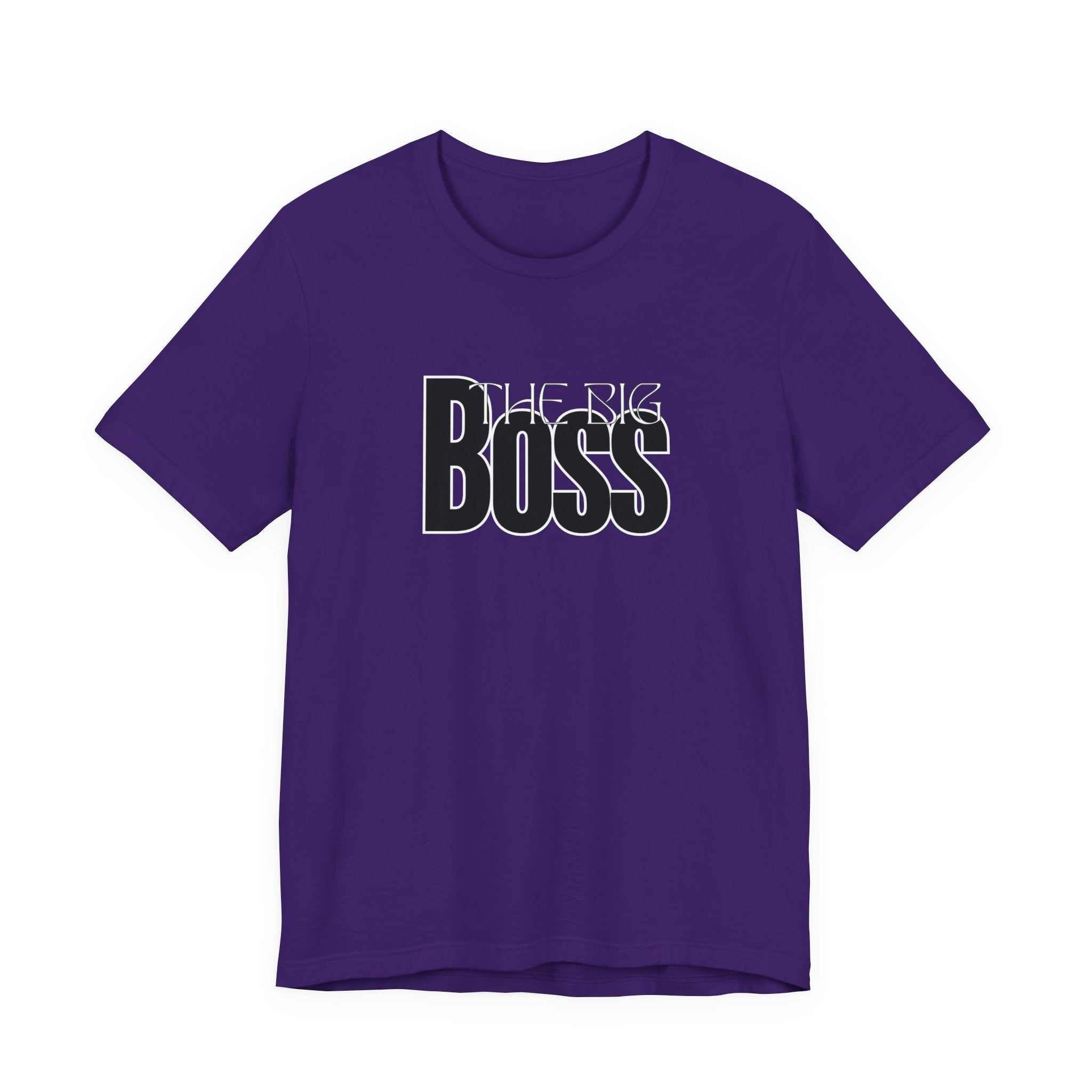 The Big Boss Trio T-Shirt — “The Real Boss” & “Boss in Training” Family Set