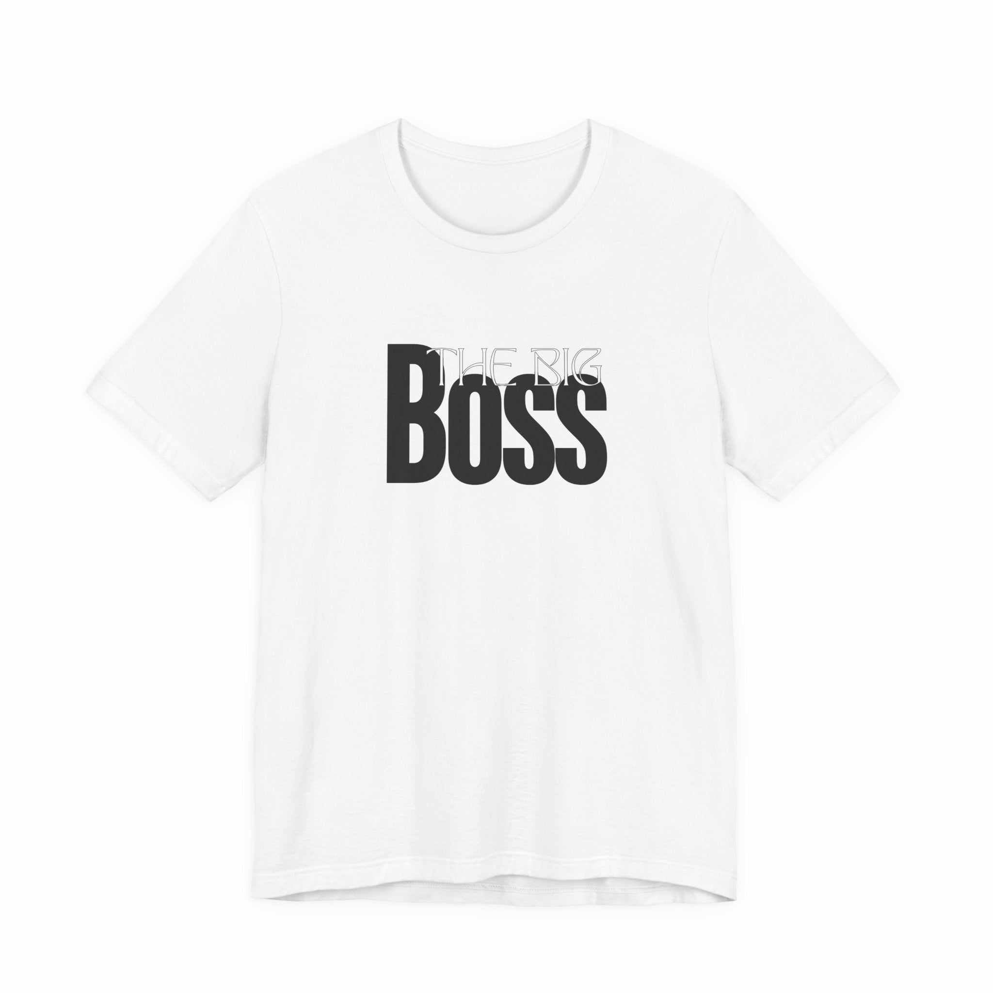 The Big Boss Trio T-Shirt — “The Real Boss” & “Boss in Training” Family Set