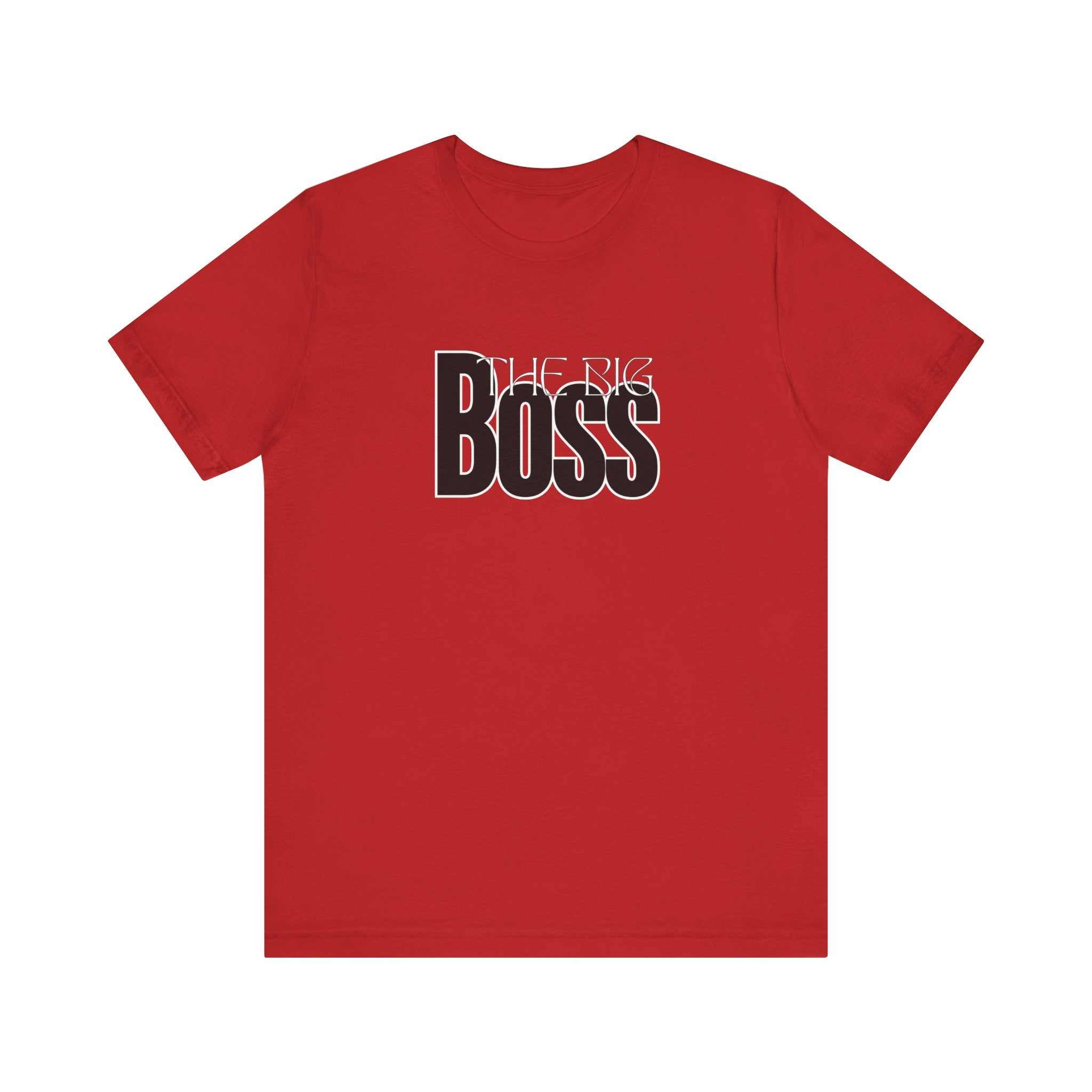 The Big Boss Trio T-Shirt — “The Real Boss” & “Boss in Training” Family Set