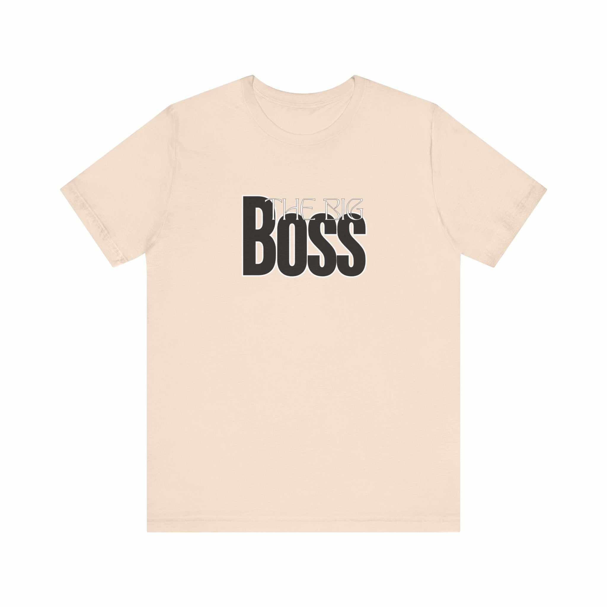 The Big Boss Trio T-Shirt — “The Real Boss” & “Boss in Training” Family Set