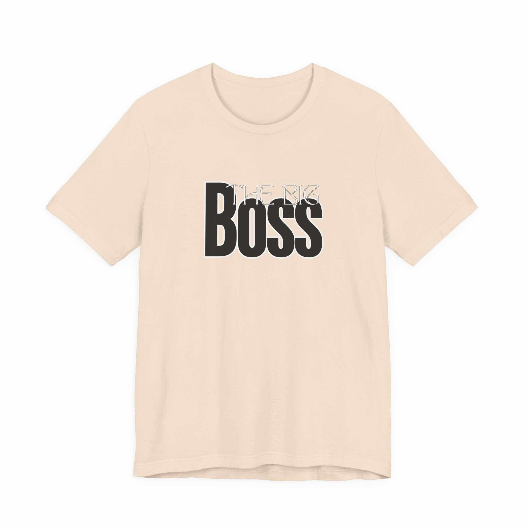 The Big Boss Trio T-Shirt — “The Real Boss” & “Boss in Training” Family Set