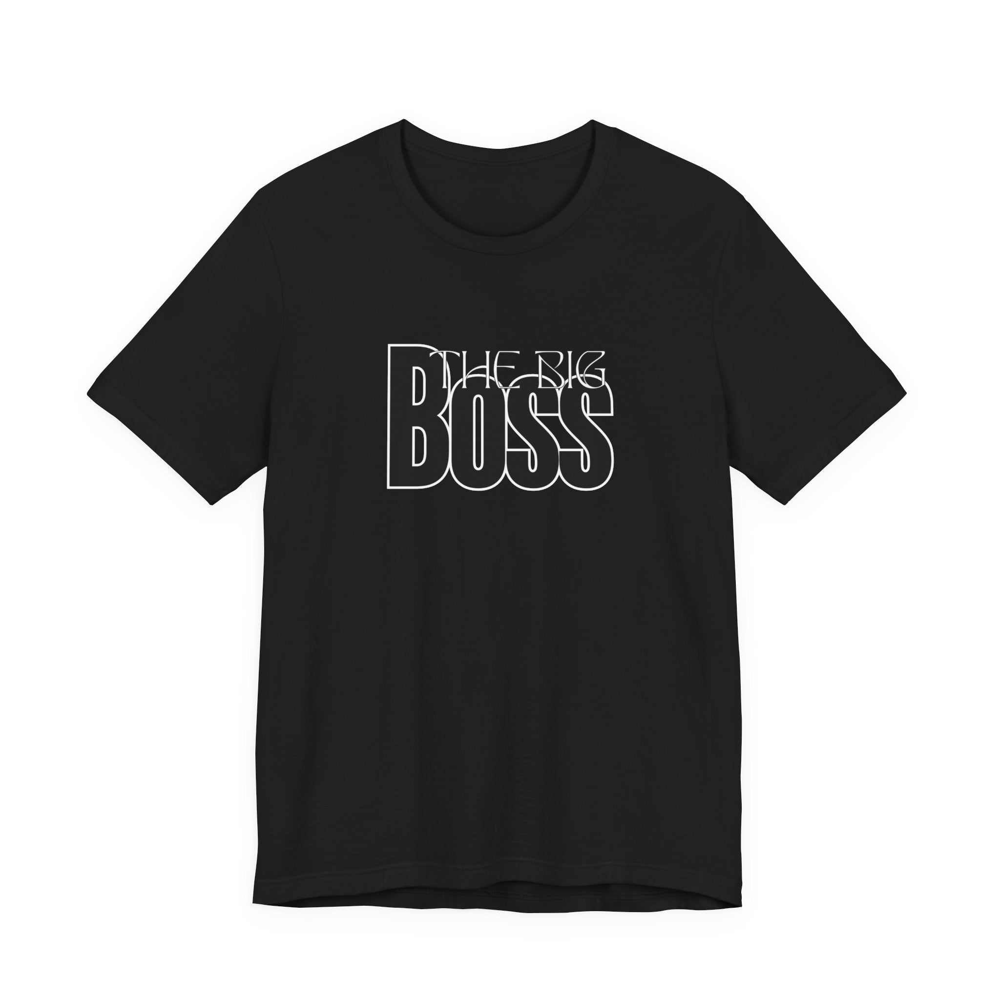The Big Boss Trio T-Shirt — “The Real Boss” & “Boss in Training” Family Set