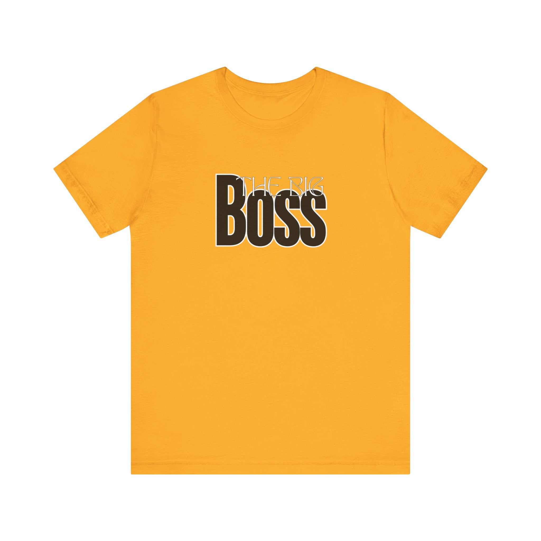 The Big Boss Trio T-Shirt — “The Real Boss” & “Boss in Training” Family Set