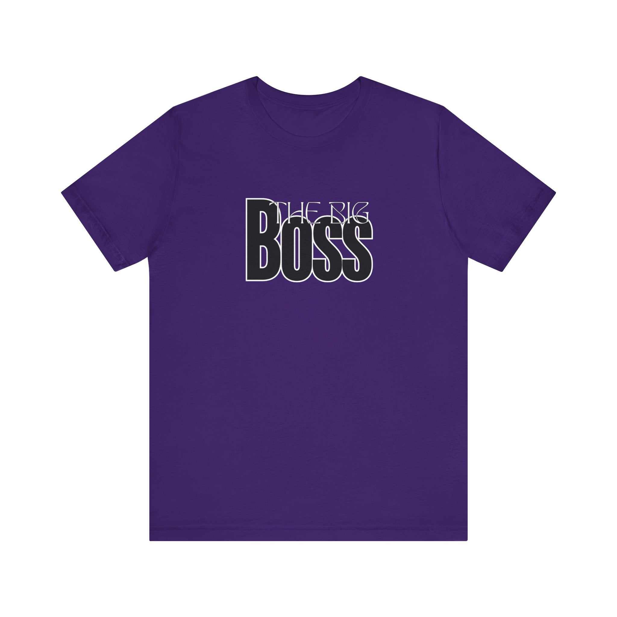 The Big Boss Trio T-Shirt — “The Real Boss” & “Boss in Training” Family Set