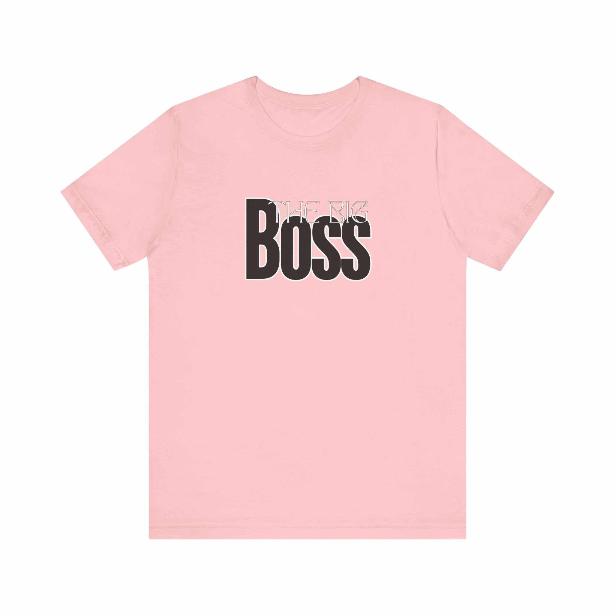 The Big Boss Trio T-Shirt — “The Real Boss” & “Boss in Training” Family Set