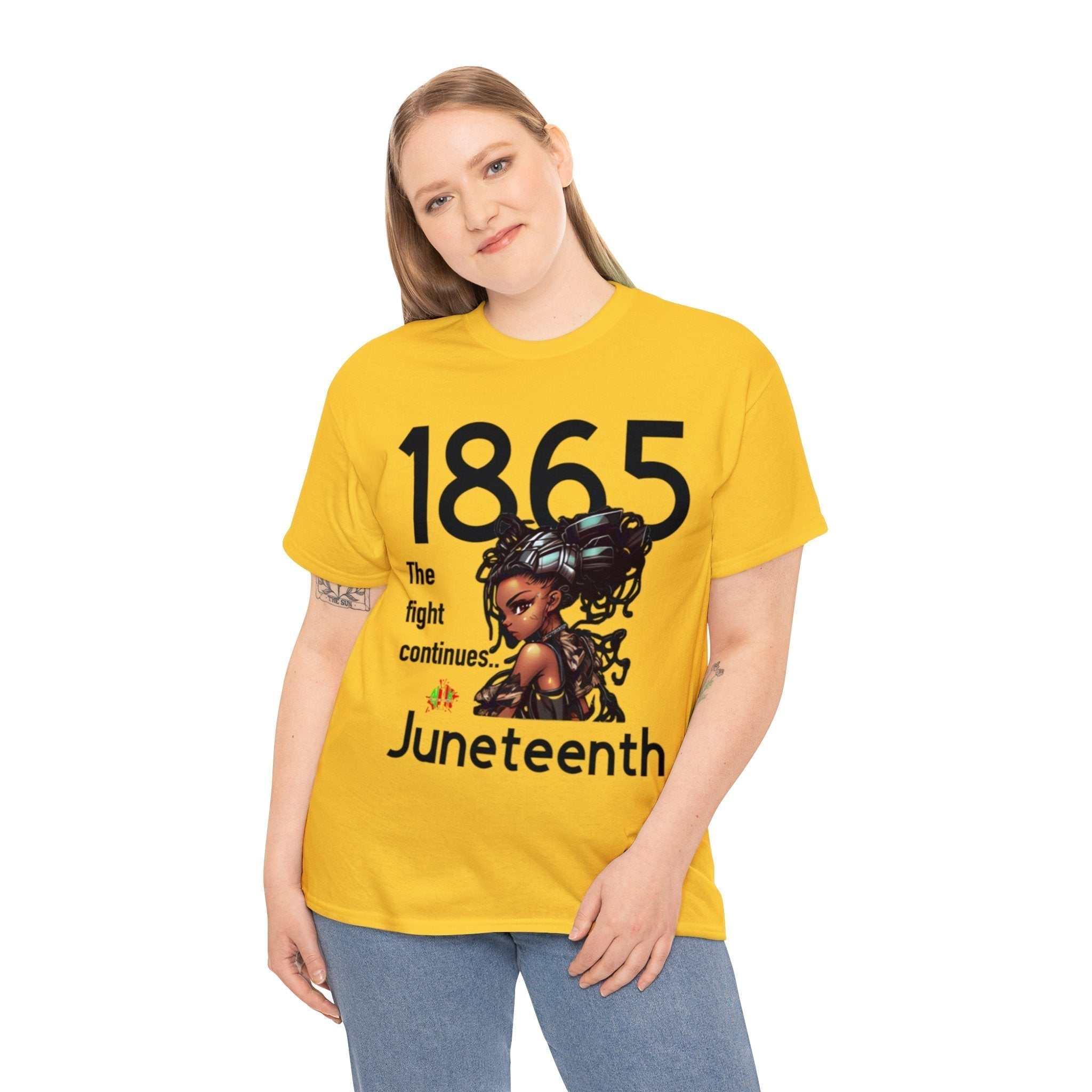 The Fight Continues Tee unisex heavy cotton shirt with premium print and classic fit