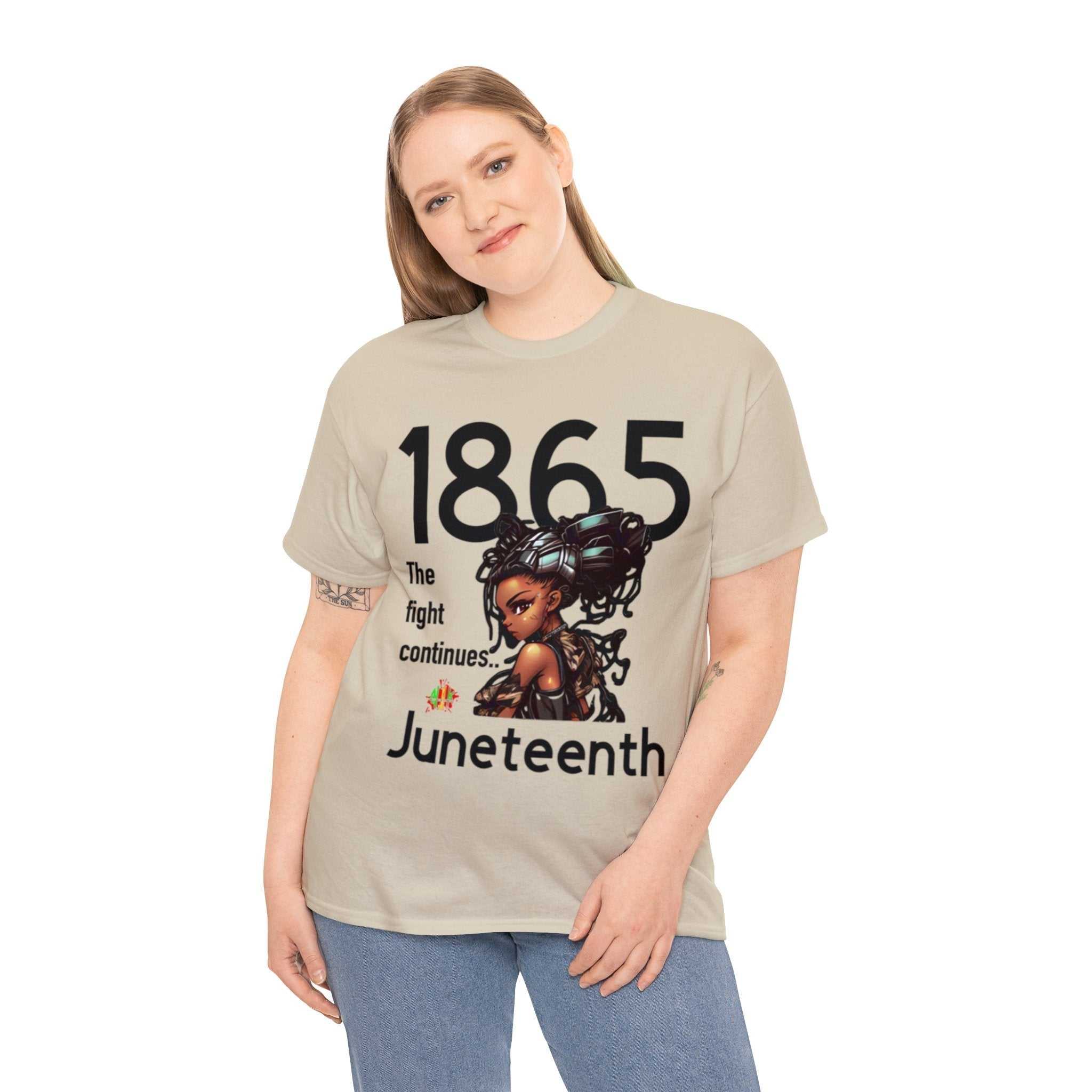 The Fight Continues Tee unisex heavy cotton shirt with classic fit and premium print quality