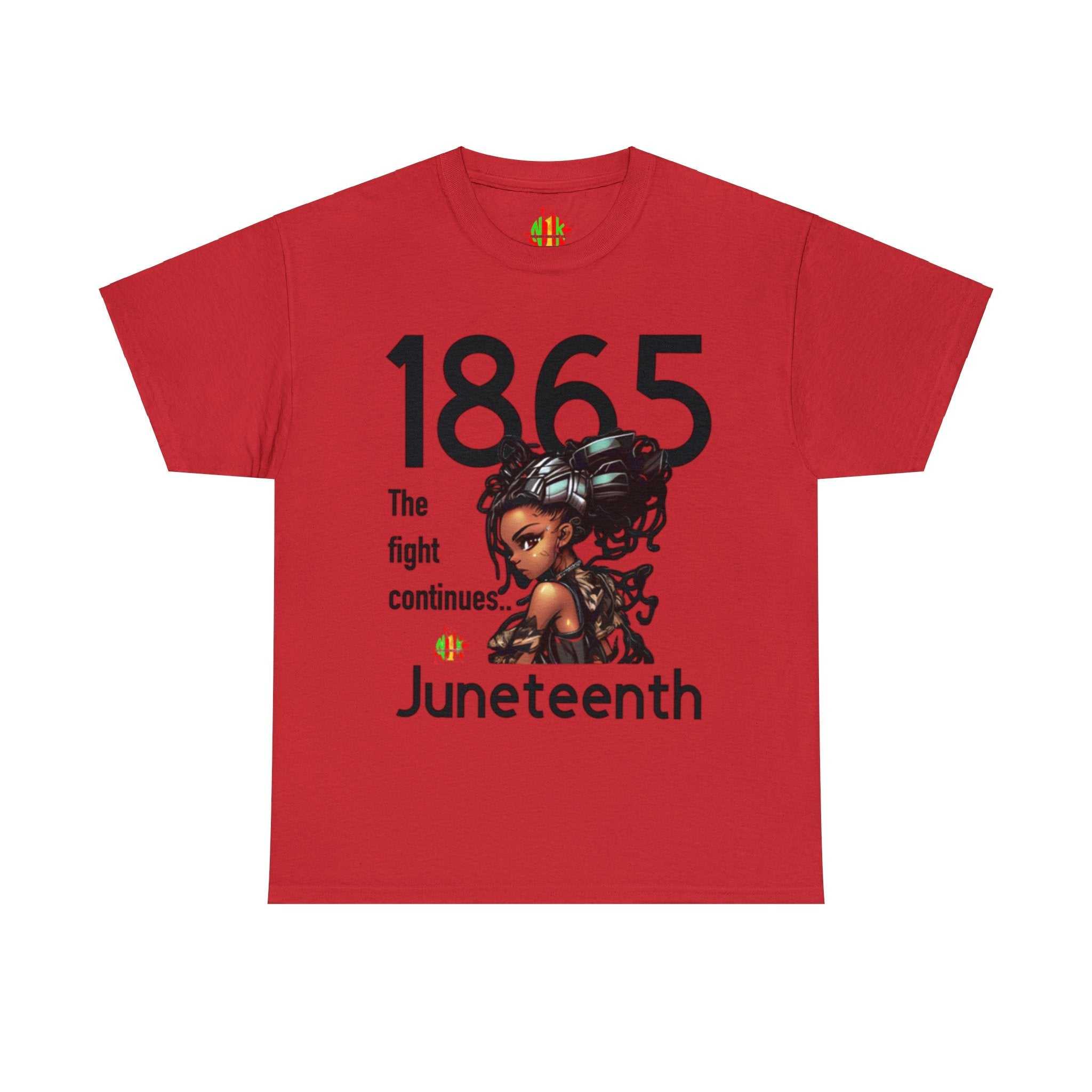 The Fight Continues Tee unisex heavy cotton classic fit t-shirt with size guide and smooth printing surface