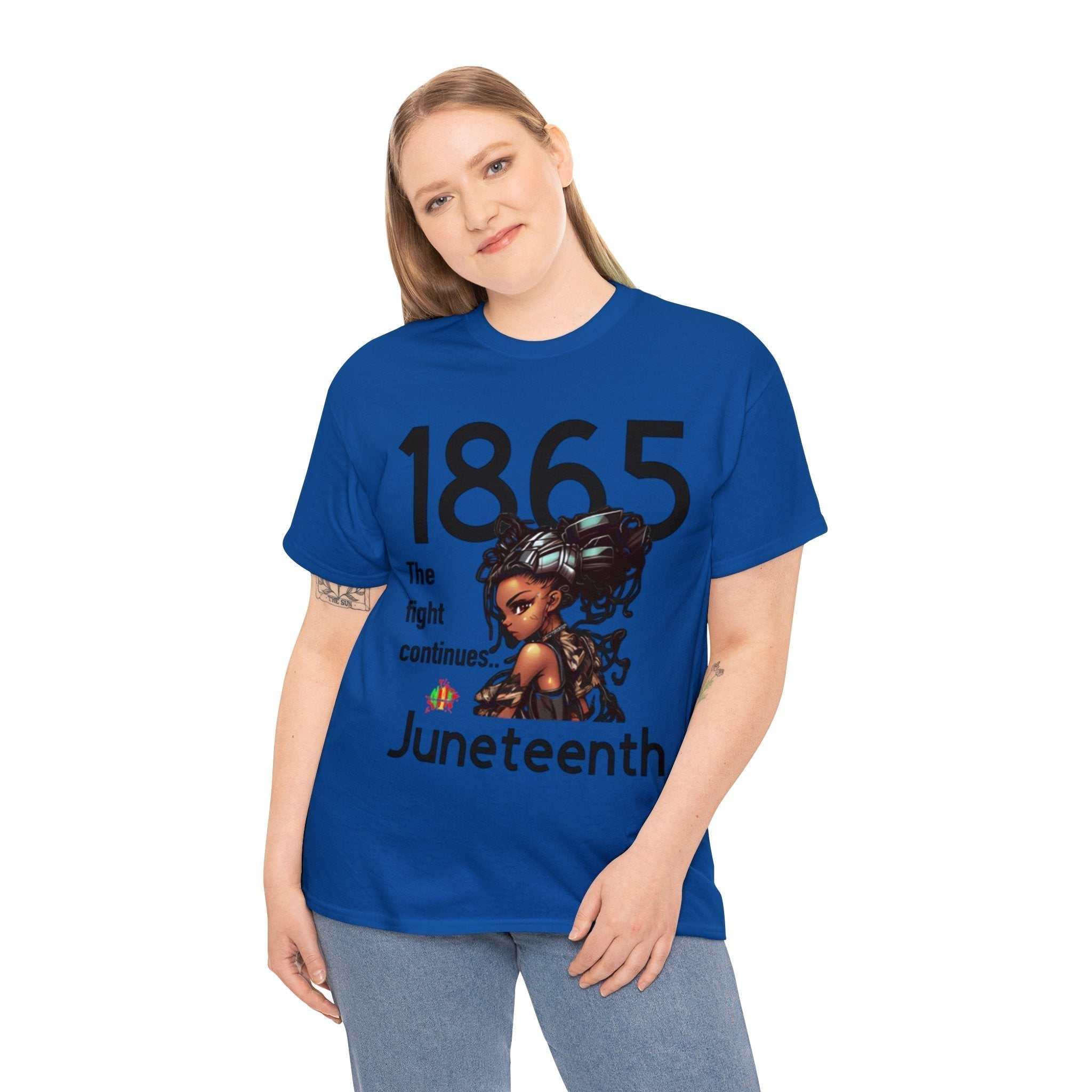 Unisex heavy cotton The Fight Continues Tee with classic fit and premium print quality