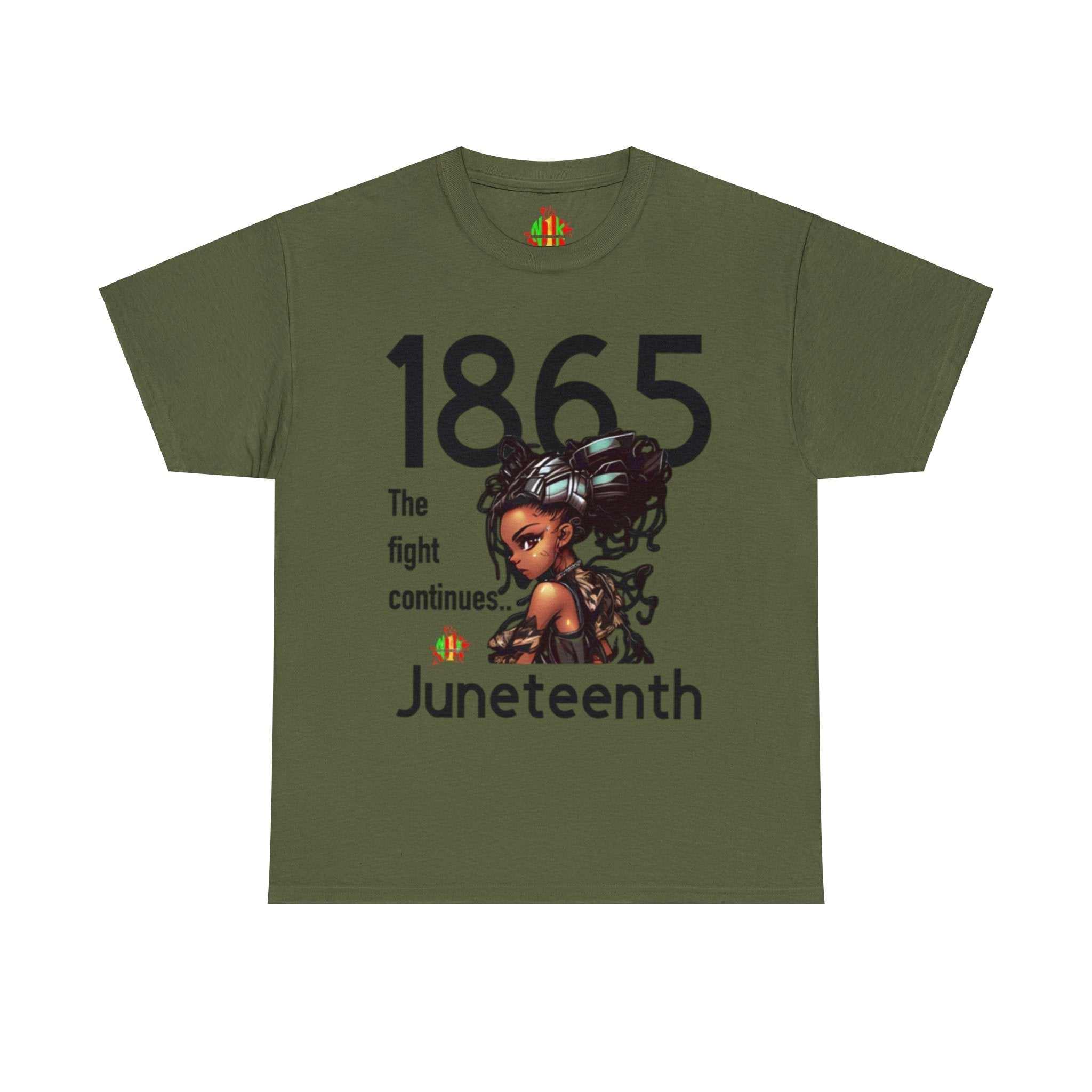 The Fight Continues Tee unisex heavy cotton shirt with classic fit and premium print quality