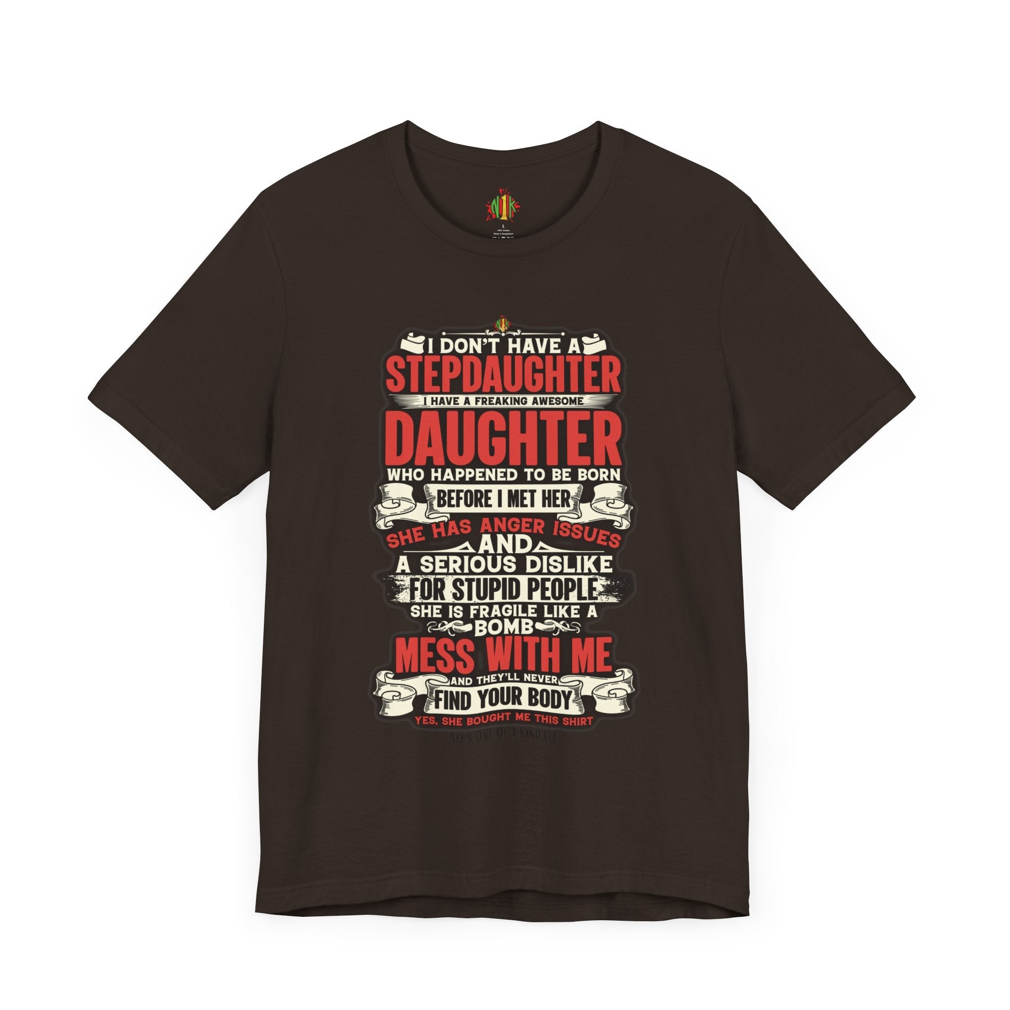 The love of a stepdaughter from a Stepfather Short Sleeve TeeT-ShirtStepfather Short Sleeve Tee