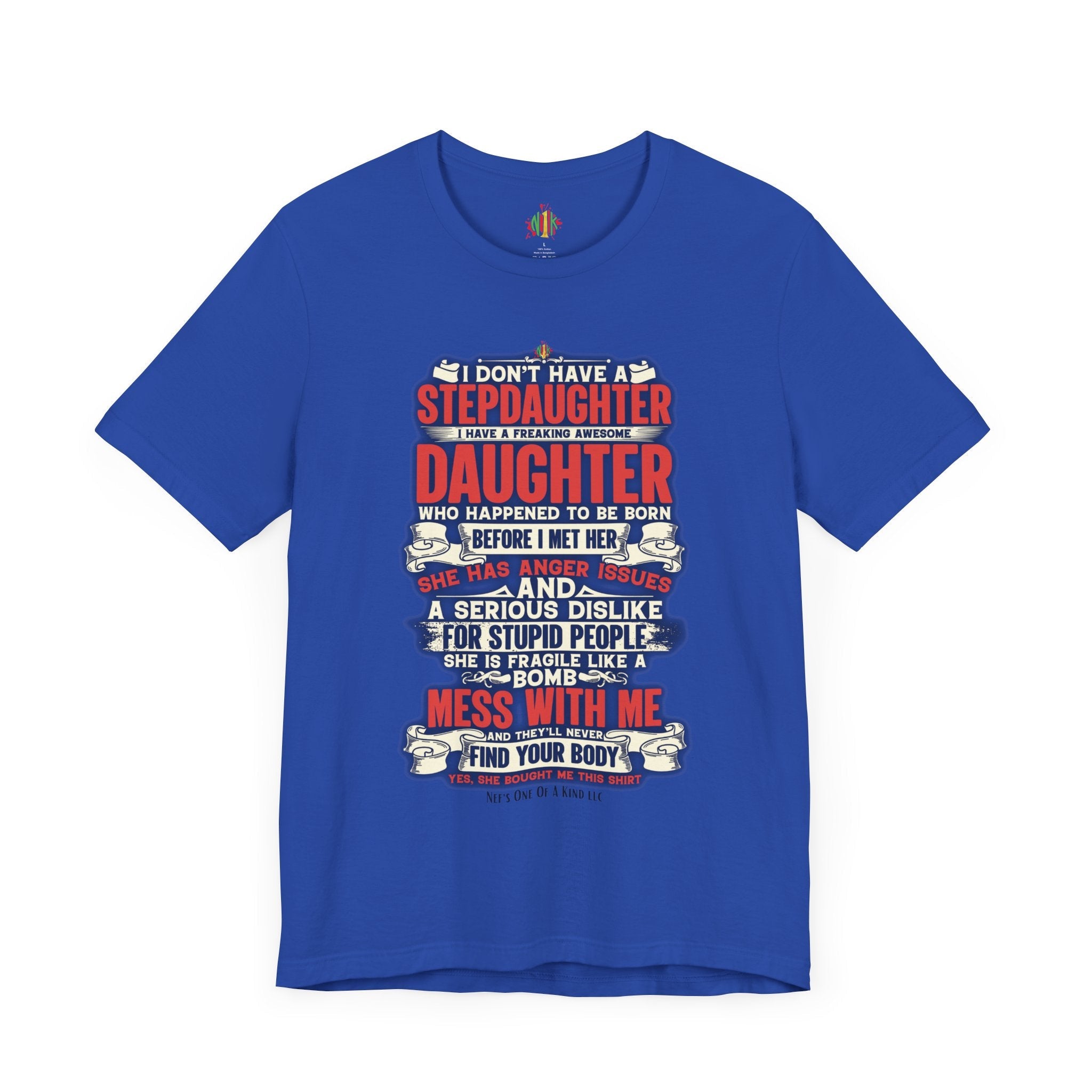 The love of a stepdaughter from a Stepfather Short Sleeve TeeT-ShirtStepfather Short Sleeve Tee