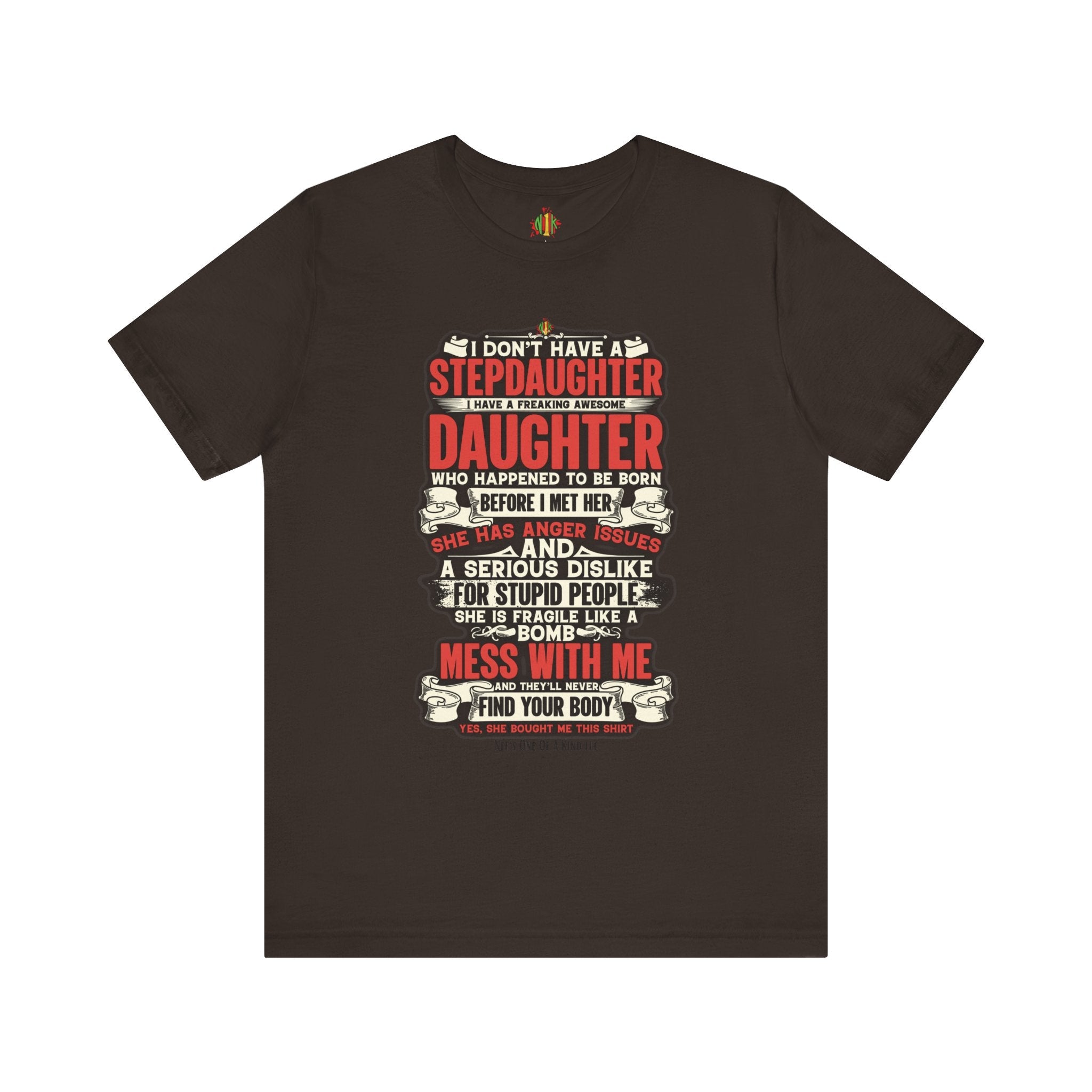 The love of a stepdaughter from a Stepfather Short Sleeve TeeT-ShirtStepfather Short Sleeve Tee