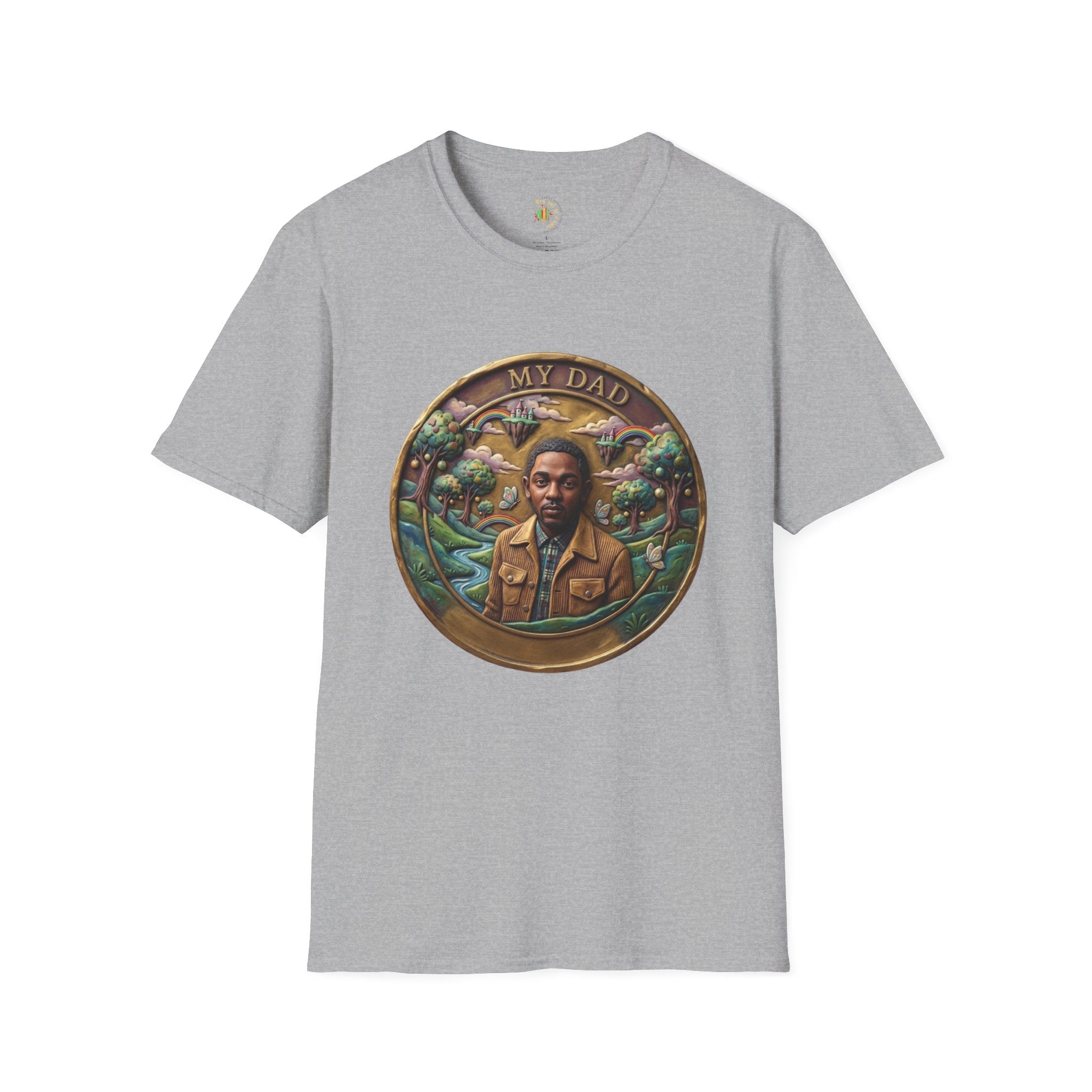 Todd Another Customized My Dad Portrait Coin Tee Graphic T-Shirt