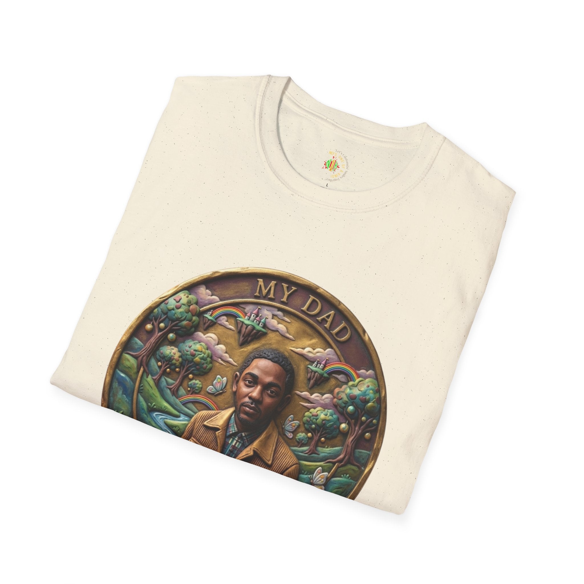 Todd Another Customized My Dad Portrait Coin Tee Graphic T-Shirt