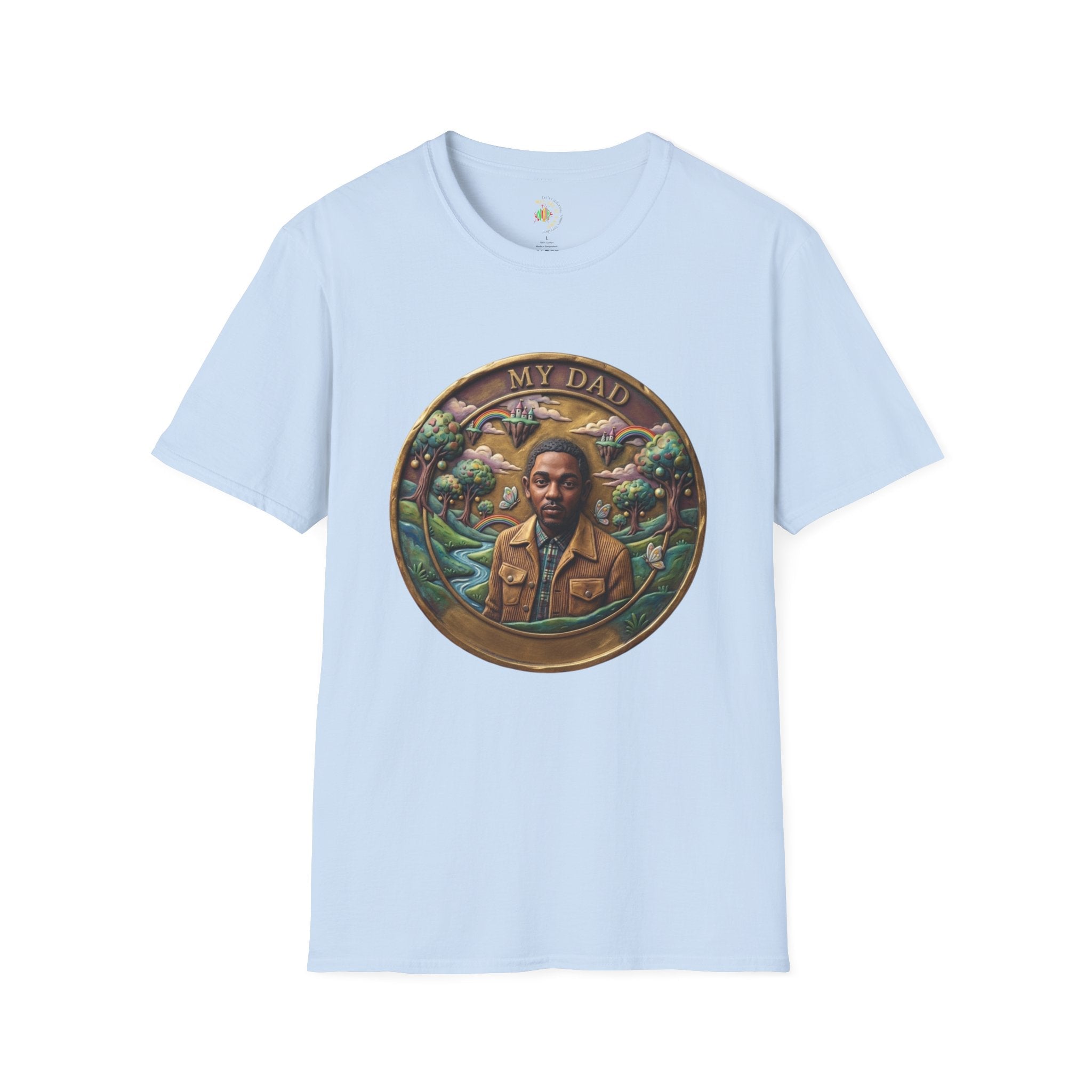 Todd Another Customized My Dad Portrait Coin Tee Graphic T-Shirt