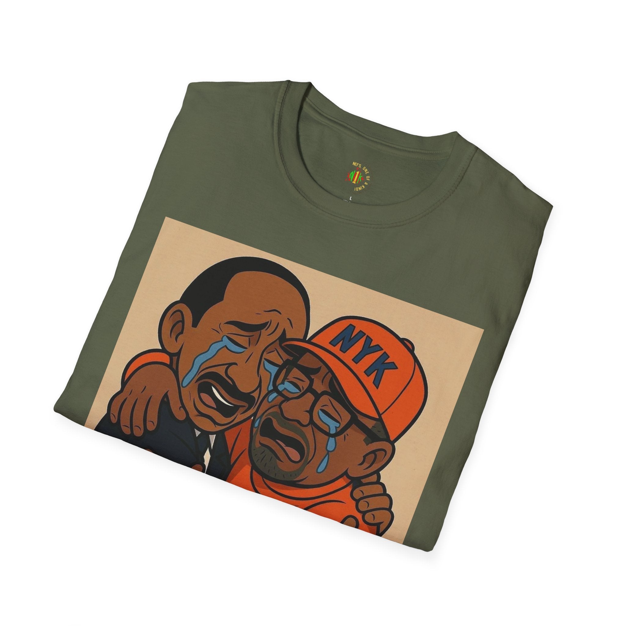 Todd Another Customized Smile Crying Portrait Tee Graphic T-Shirt