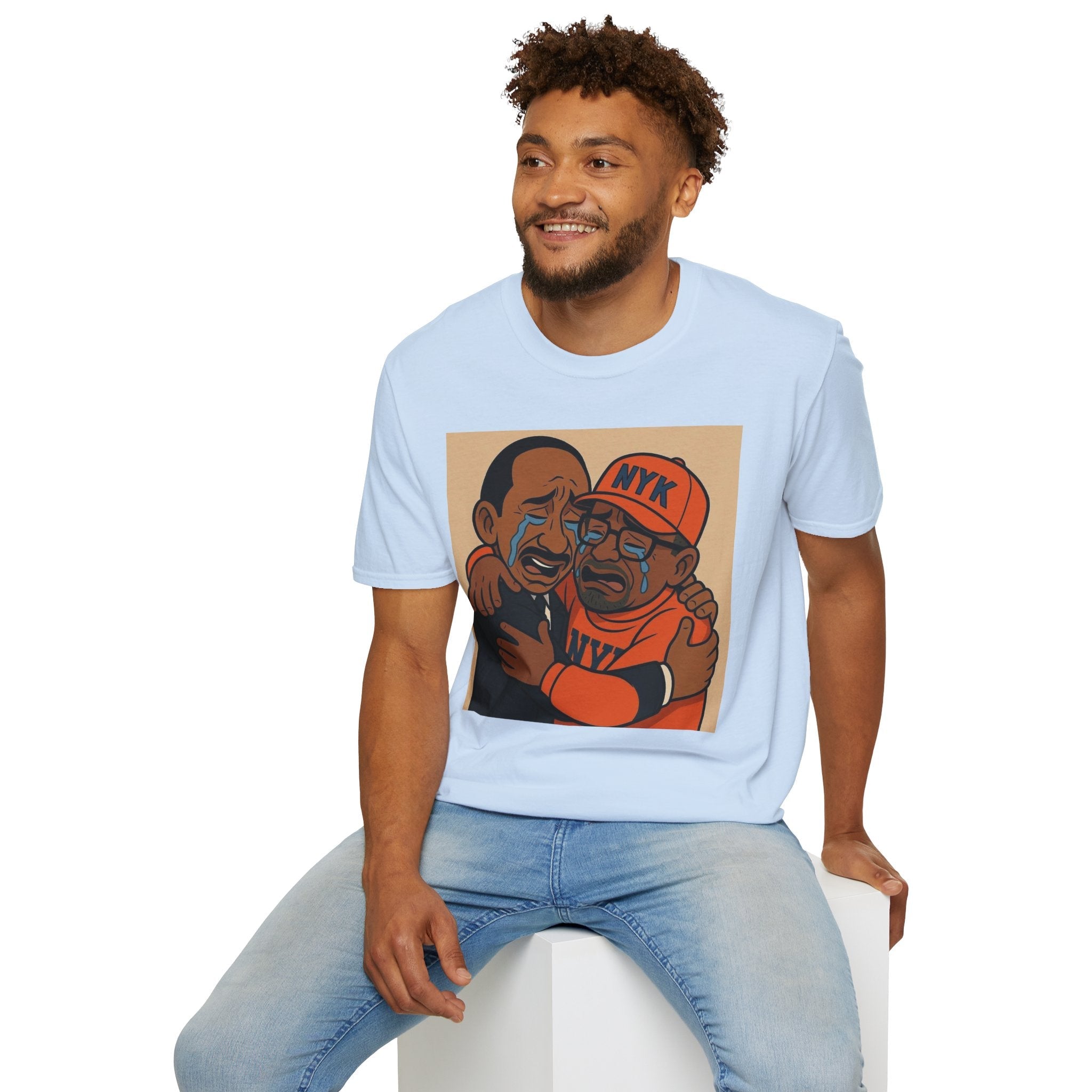 Todd Another Customized Smile Crying Portrait Tee Graphic T-Shirt