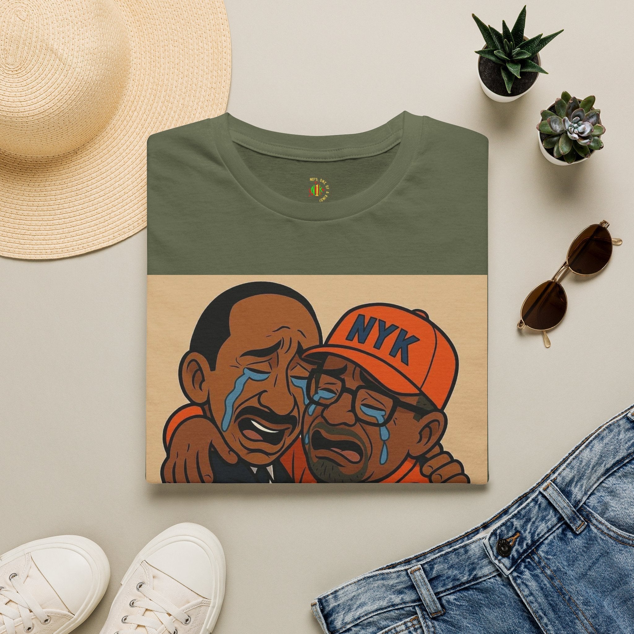 Todd Another Customized Smile Crying Portrait Tee Graphic T-Shirt