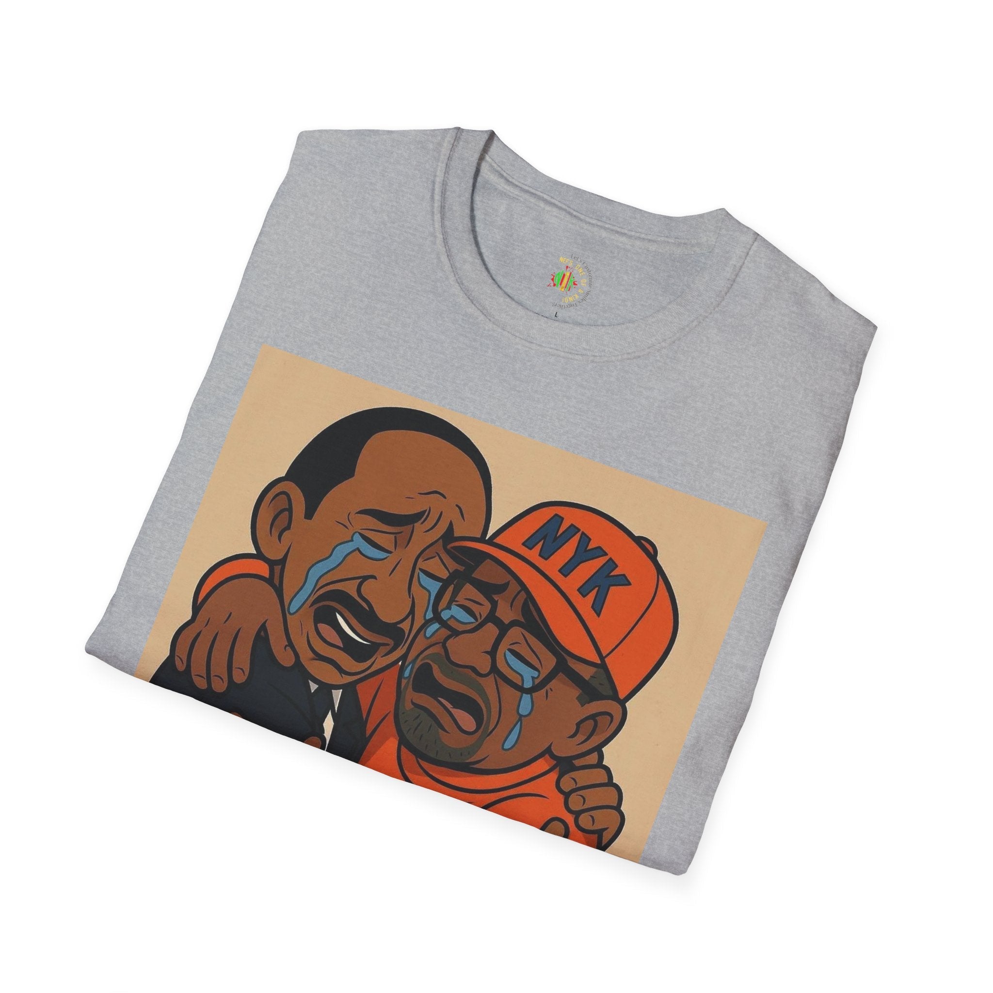 Todd Another Customized Smile Crying Portrait Tee Graphic T-Shirt